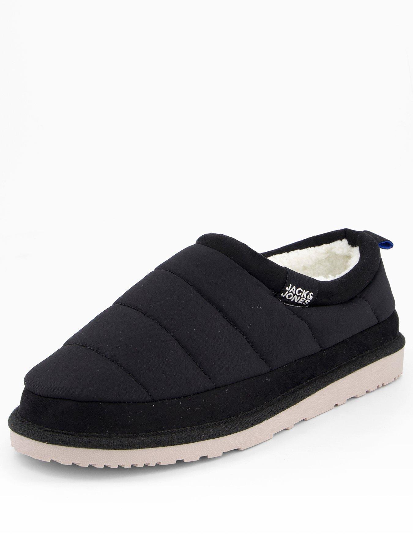 Image 2 of 6 of Jack & Jones Padded Mule Slipper - Dark Grey