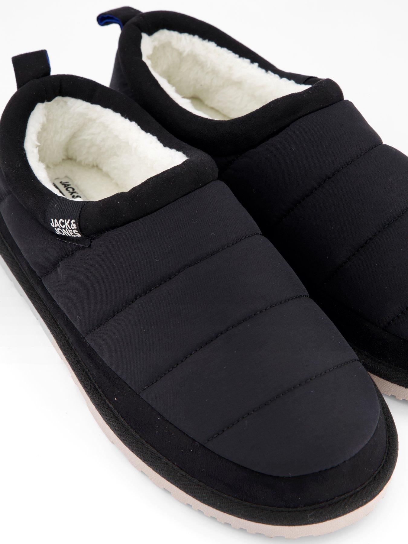 Image 5 of 6 of Jack & Jones Padded Mule Slipper - Dark Grey