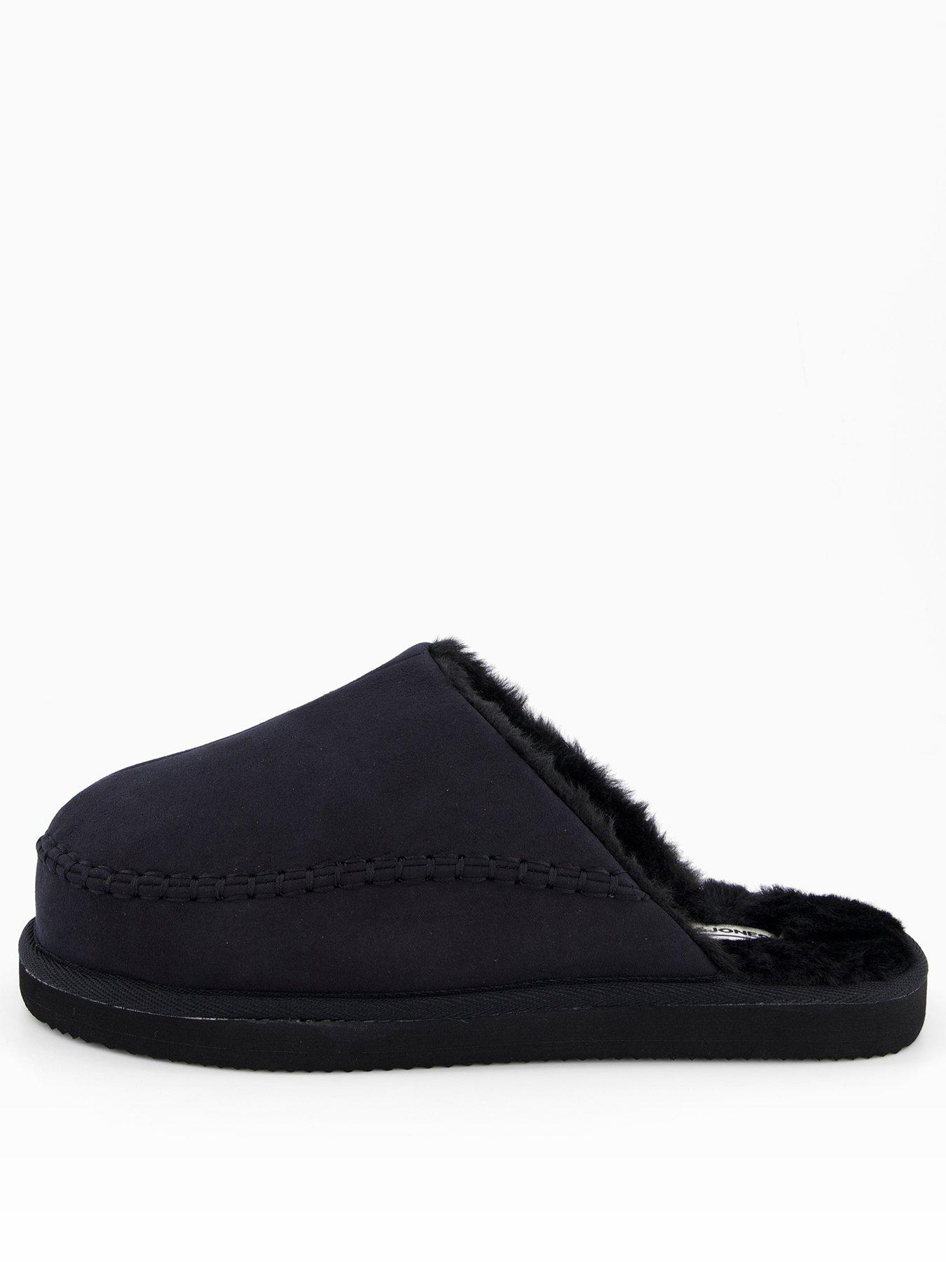 jack-jones-manor-moccasin-mule-slippers-dark-greystillFront