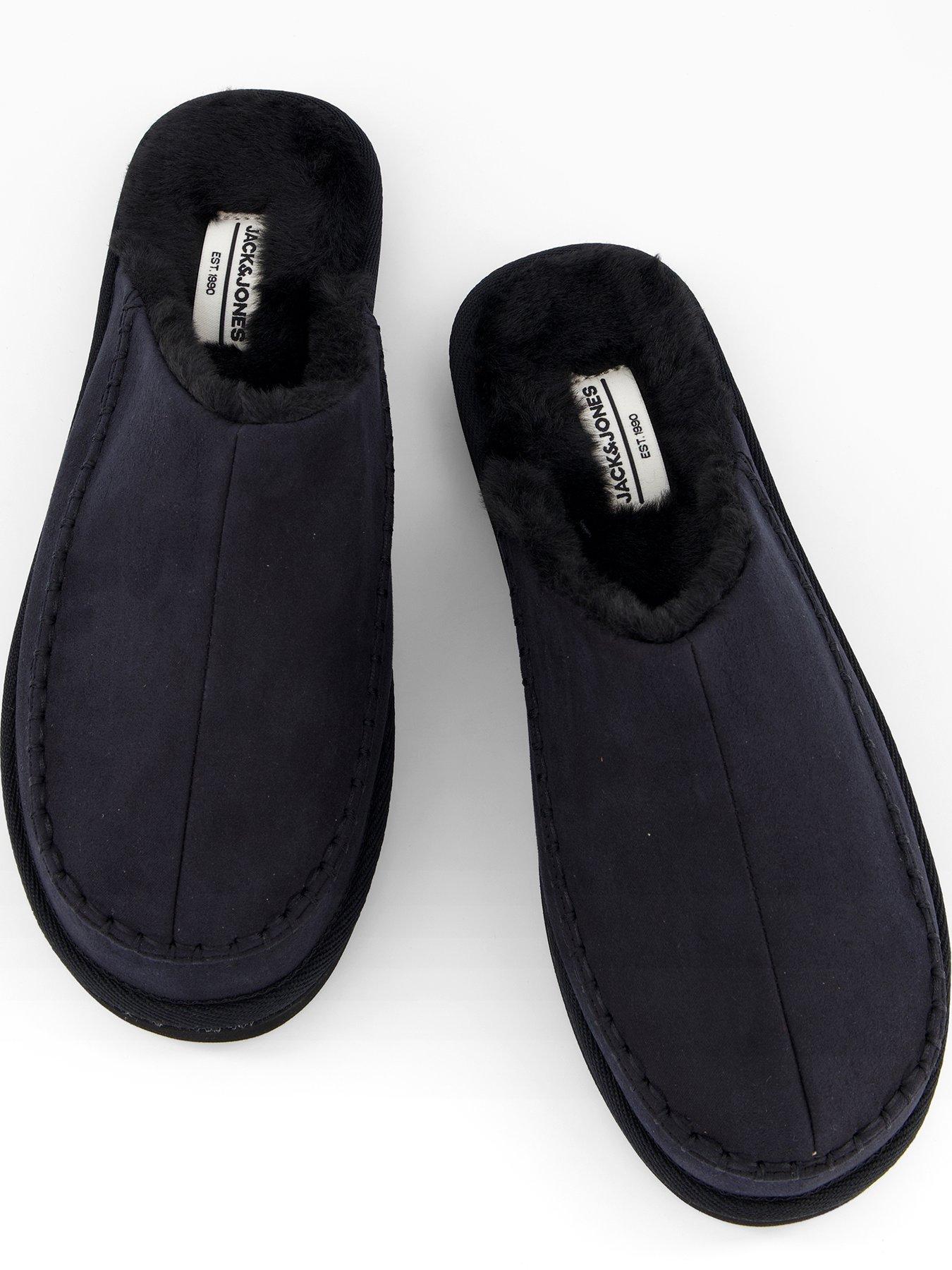 jack-jones-manor-moccasin-mule-slippers-dark-greyoutfit