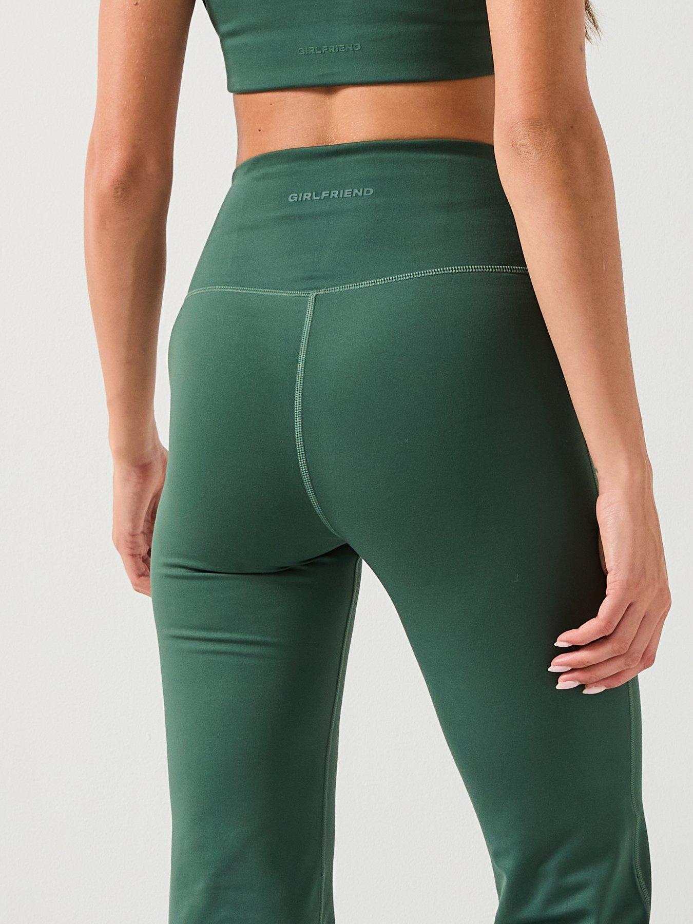 girlfriend-collective-womens-training-flare-legging-greenoutfit