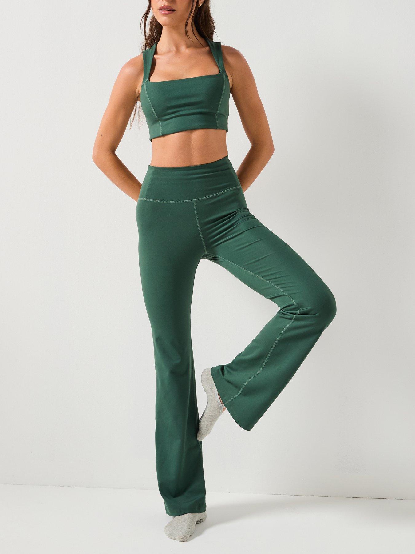 girlfriend-collective-womens-training-flare-legging-greendetail