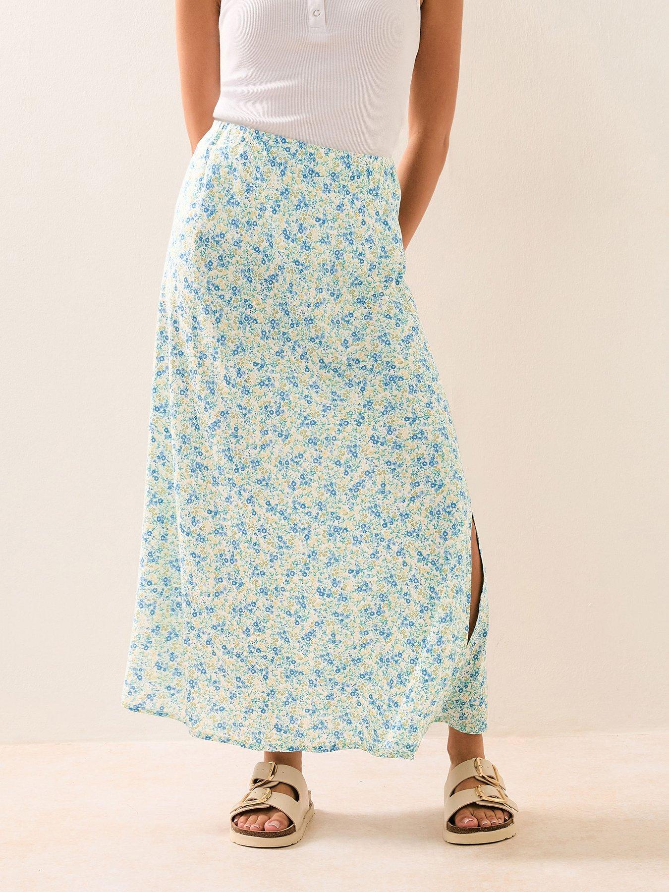 undefined Petite A Line Midaxi Skirt