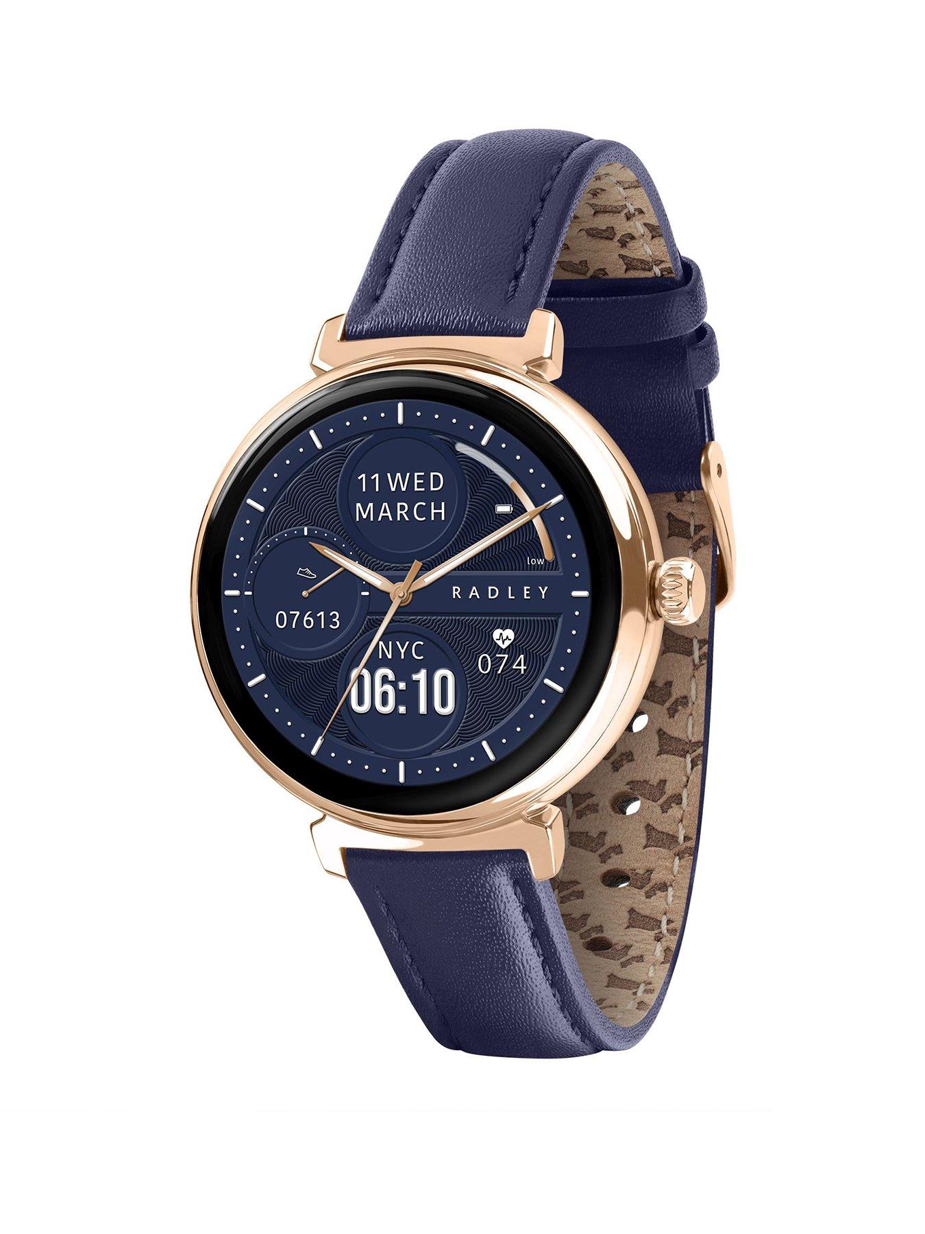 Image of Radley Radley Smart Series 48 AMOLED Navy Smart Watch