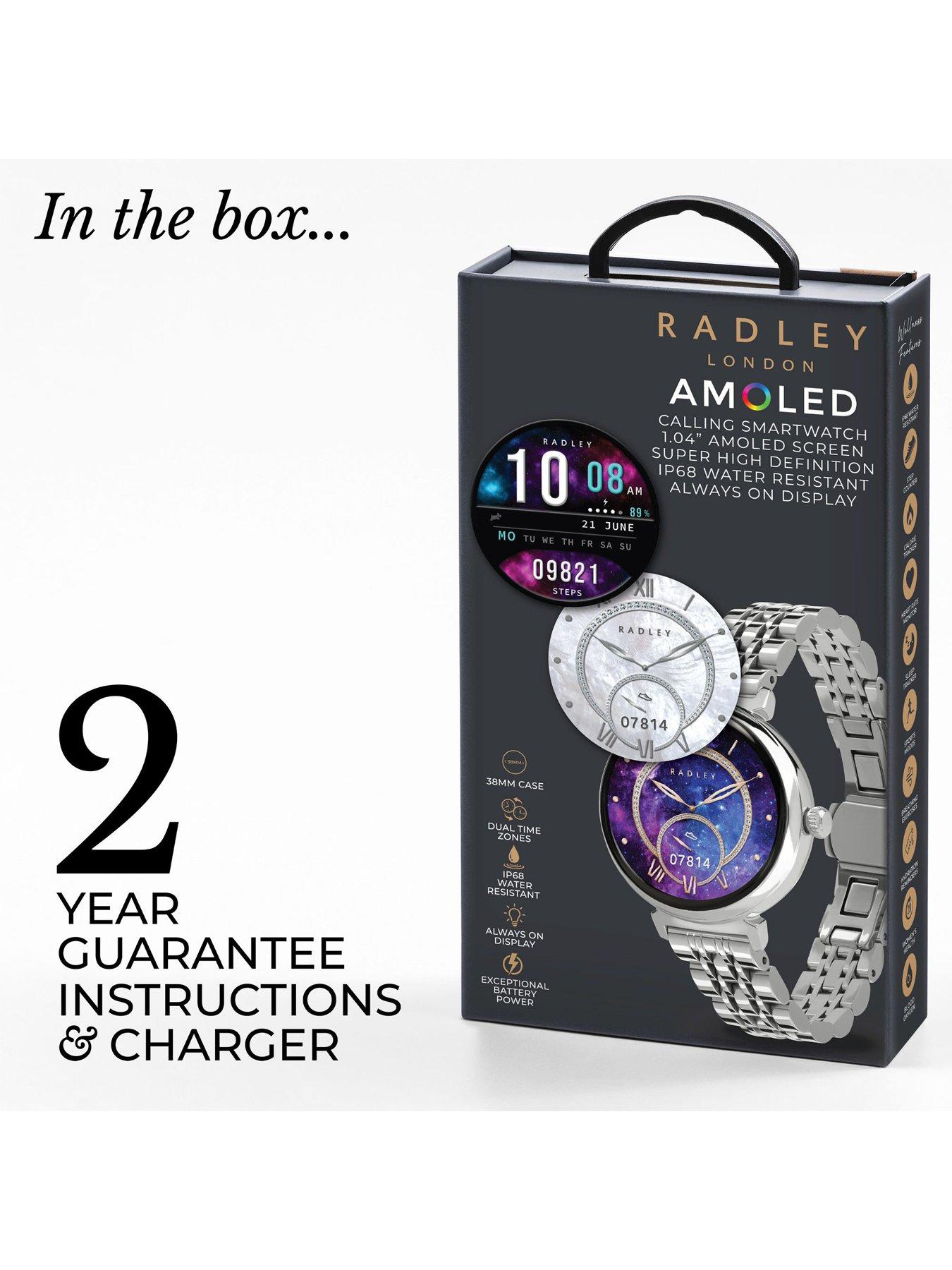 Image 5 of 5 of Radley Radley Smart Series 48 AMOLED Silver Smart Watch