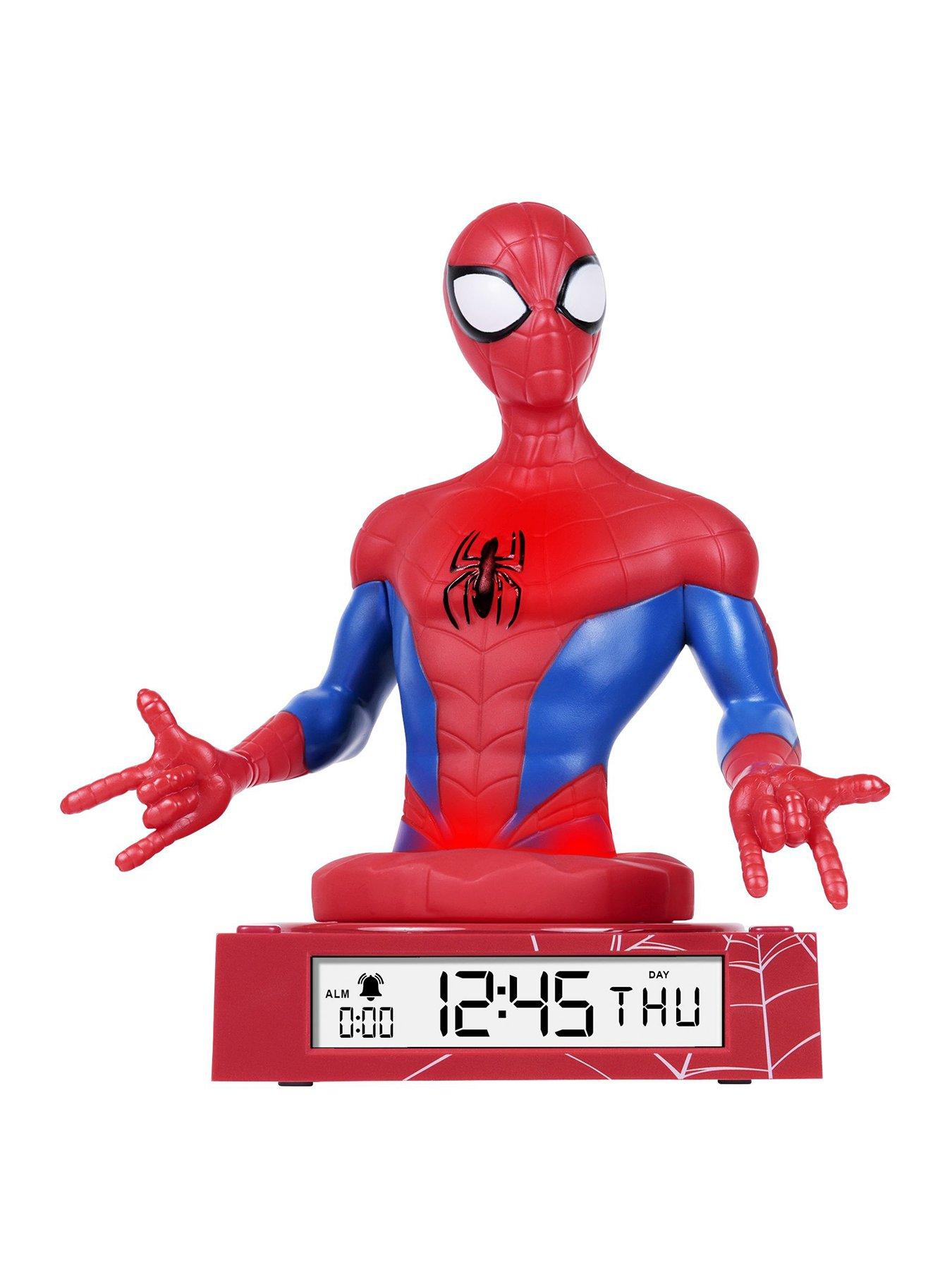 Spiderman 3D Spiderman Digital Nightlight Alarm Clock