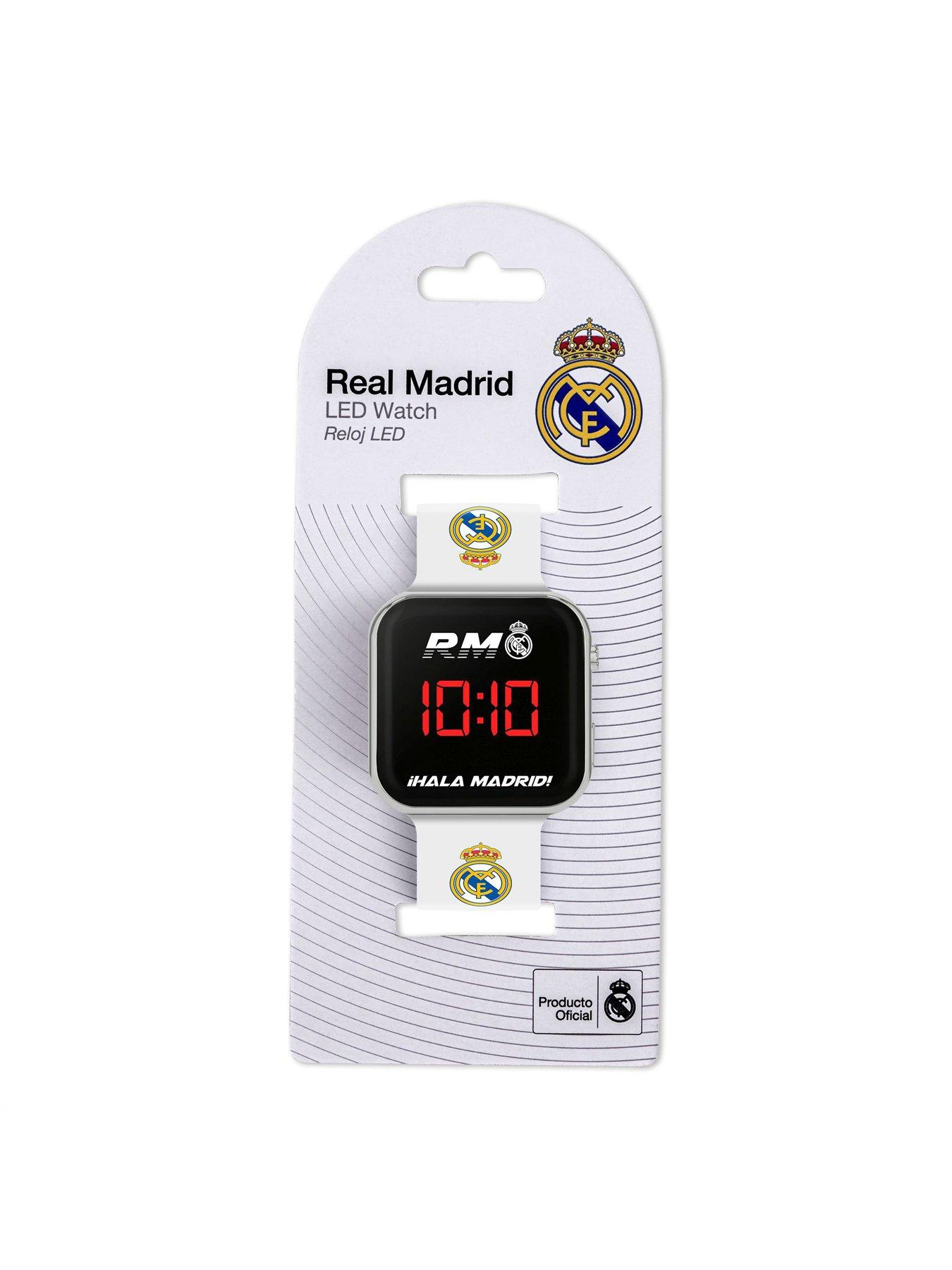 Image 3 of 3 of Real Madrid Official Real Madrid Fc Printed Strap Led Watch