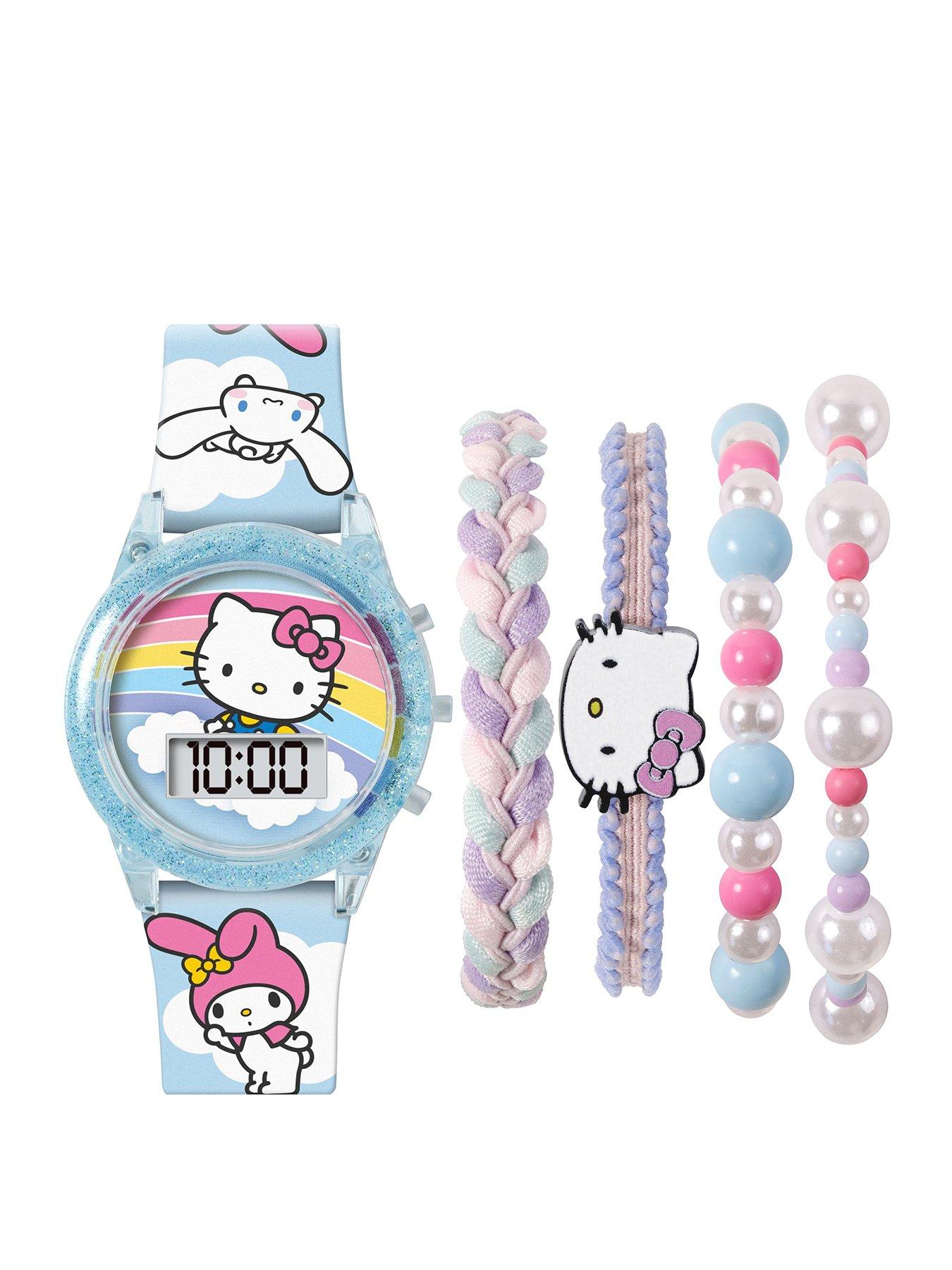 undefined Hello Kitty Digital Watch and Bracelet Set