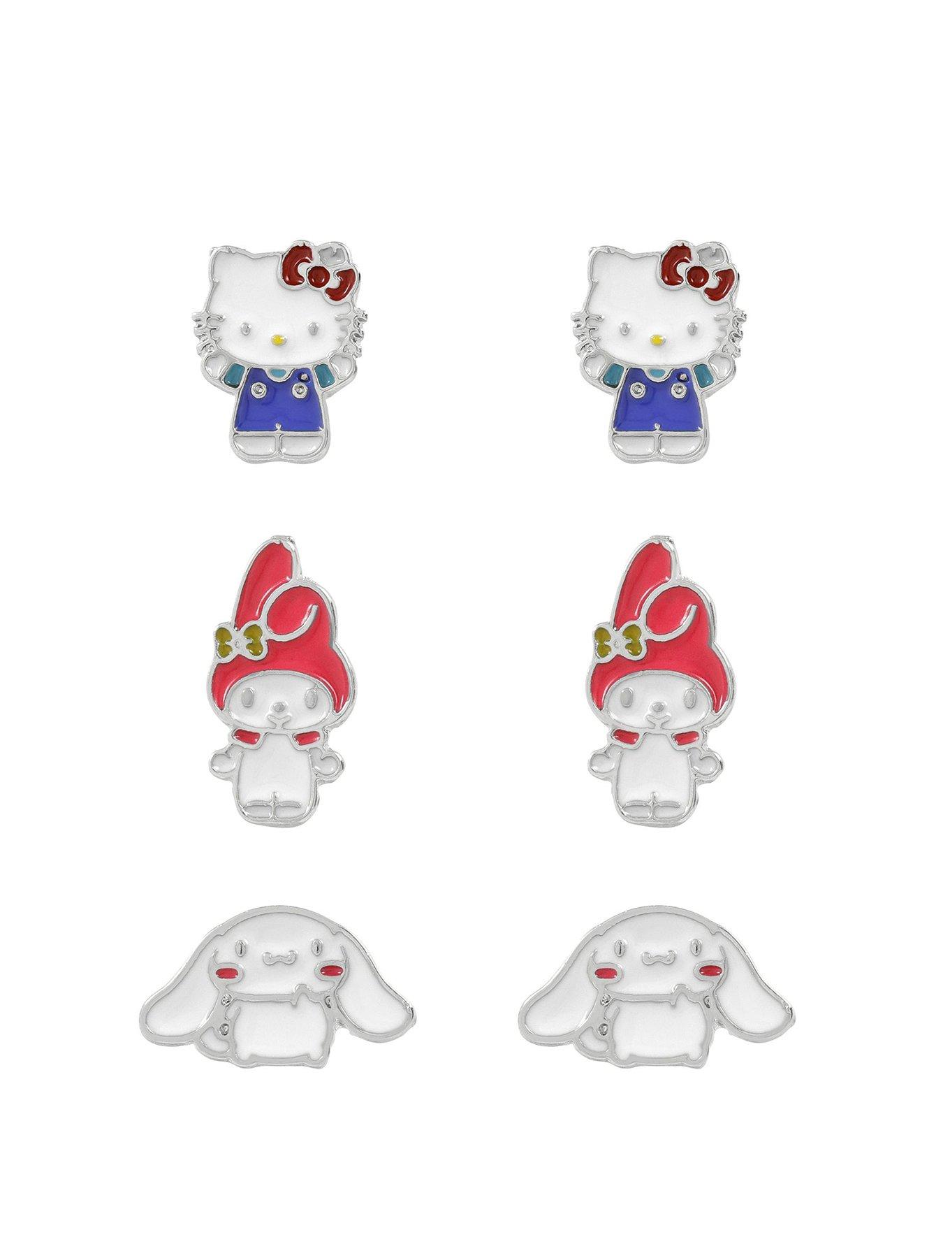 Image 1 of 2 of Hello Kitty Hello Kitty Mix-and-Match Stud Earring Set