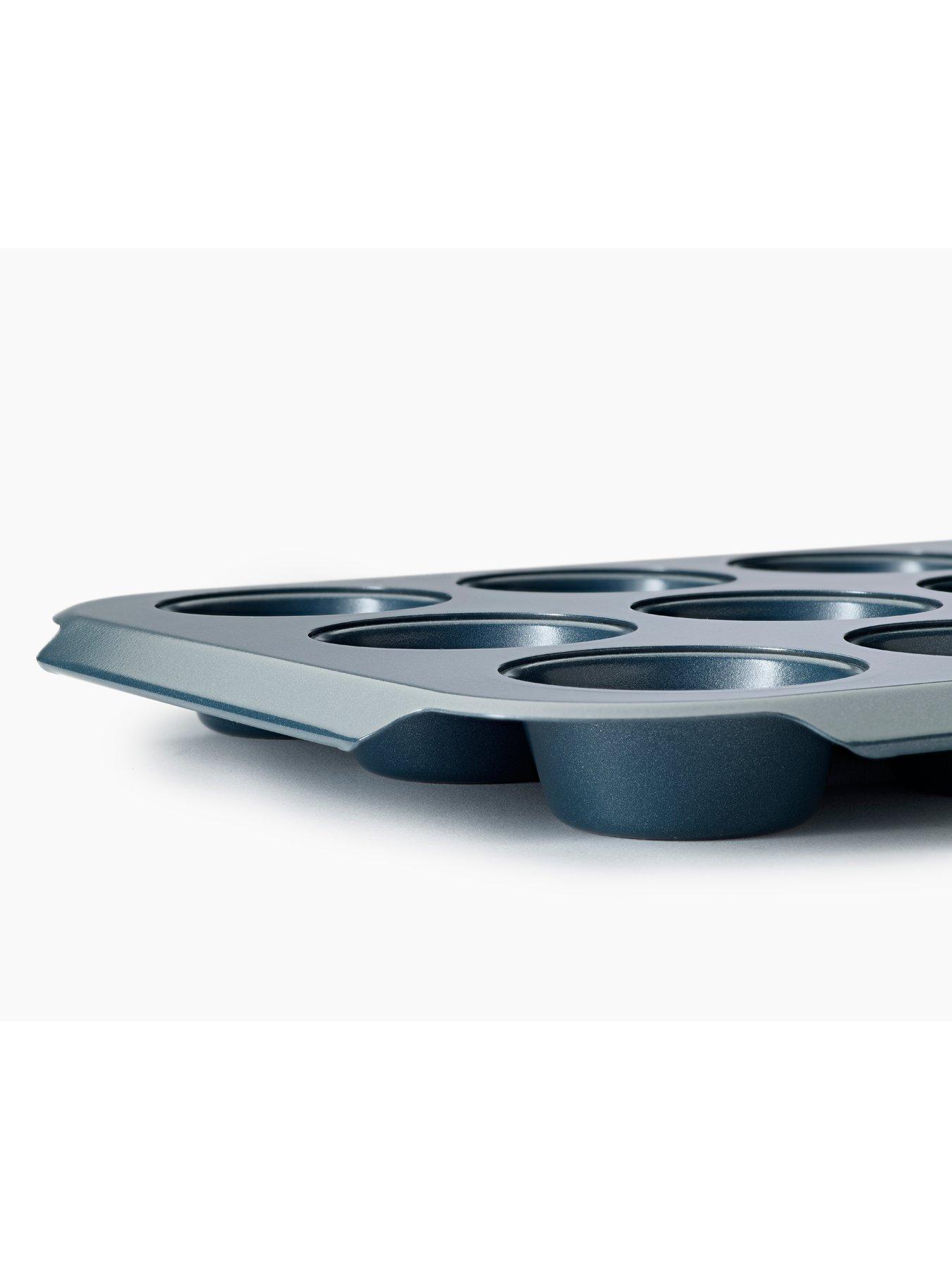Image 7 of 7 of Joseph Joseph Nest Bake Non-stick 12 Cup Blue Muffin Tray
