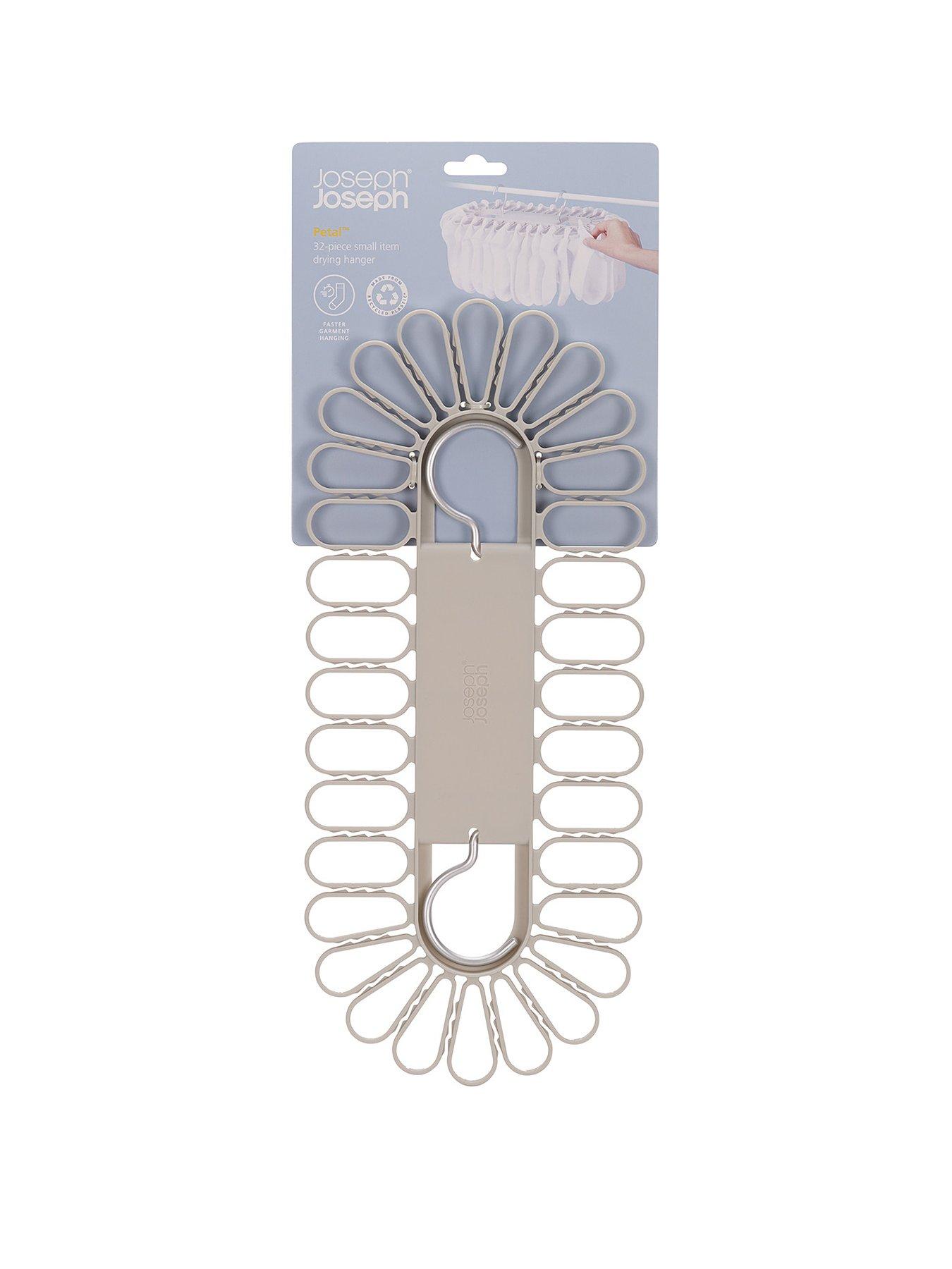 undefined Petal 32-piece Quick-grip Ecru Drying Hanger