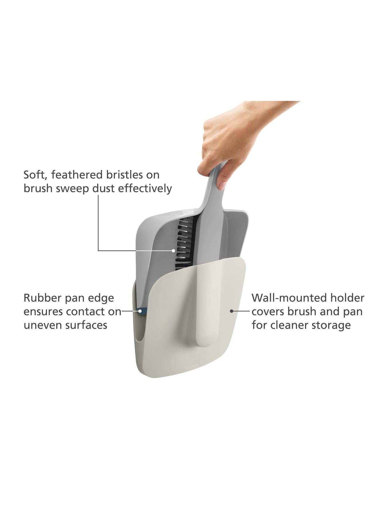 Image 7 of 7 of Joseph Joseph Cleantech Wall Mounted Dustpan &amp; Brush