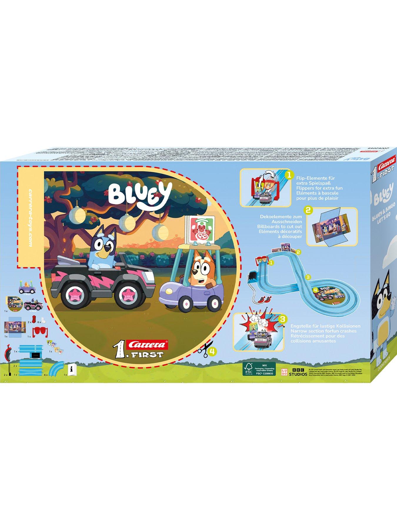 Image 3 of 7 of Bluey Carrera FIRST Slot Car Racing Set - 2.9m