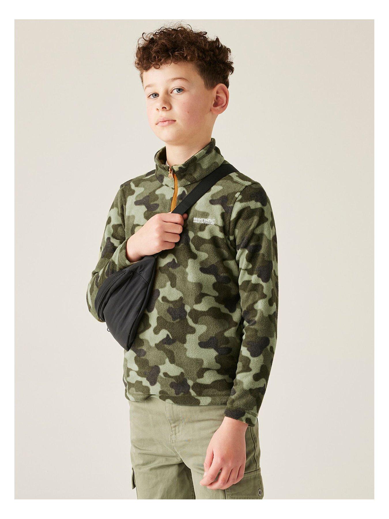 Regatta Kids Boys Hot Shot Ii Fleece - Green