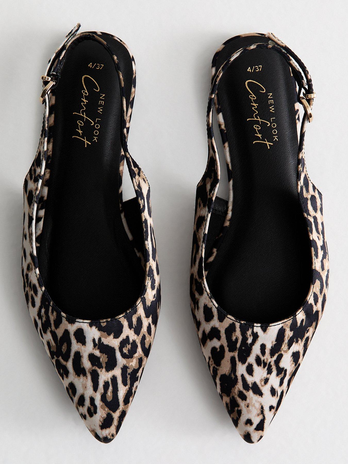 new-look-stone-leopard-print-pointed-toe-slingback-pumps-beigeoutfit