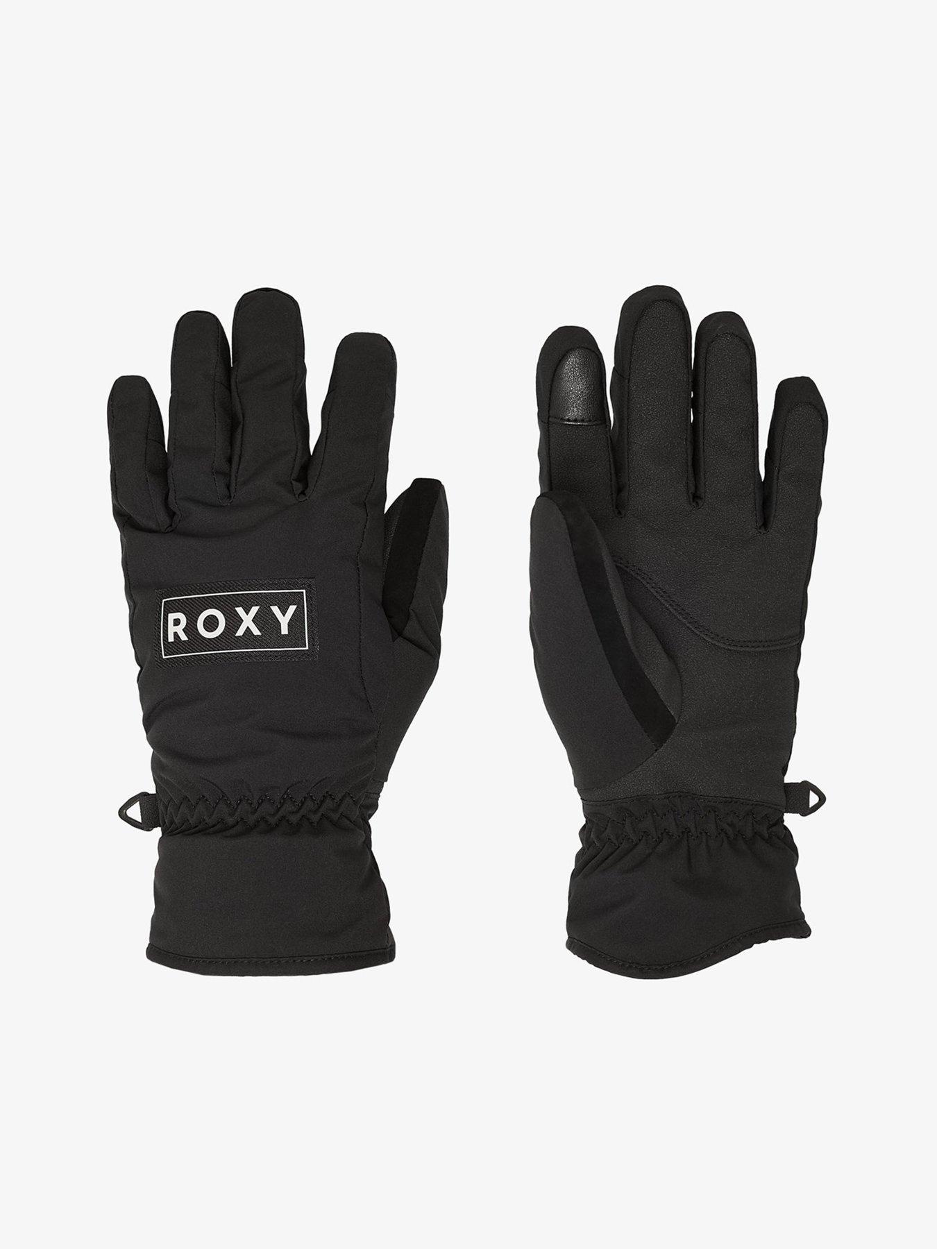 Image 1 of 5 of Roxy Womens Skiing Freshfield Gloves - Black