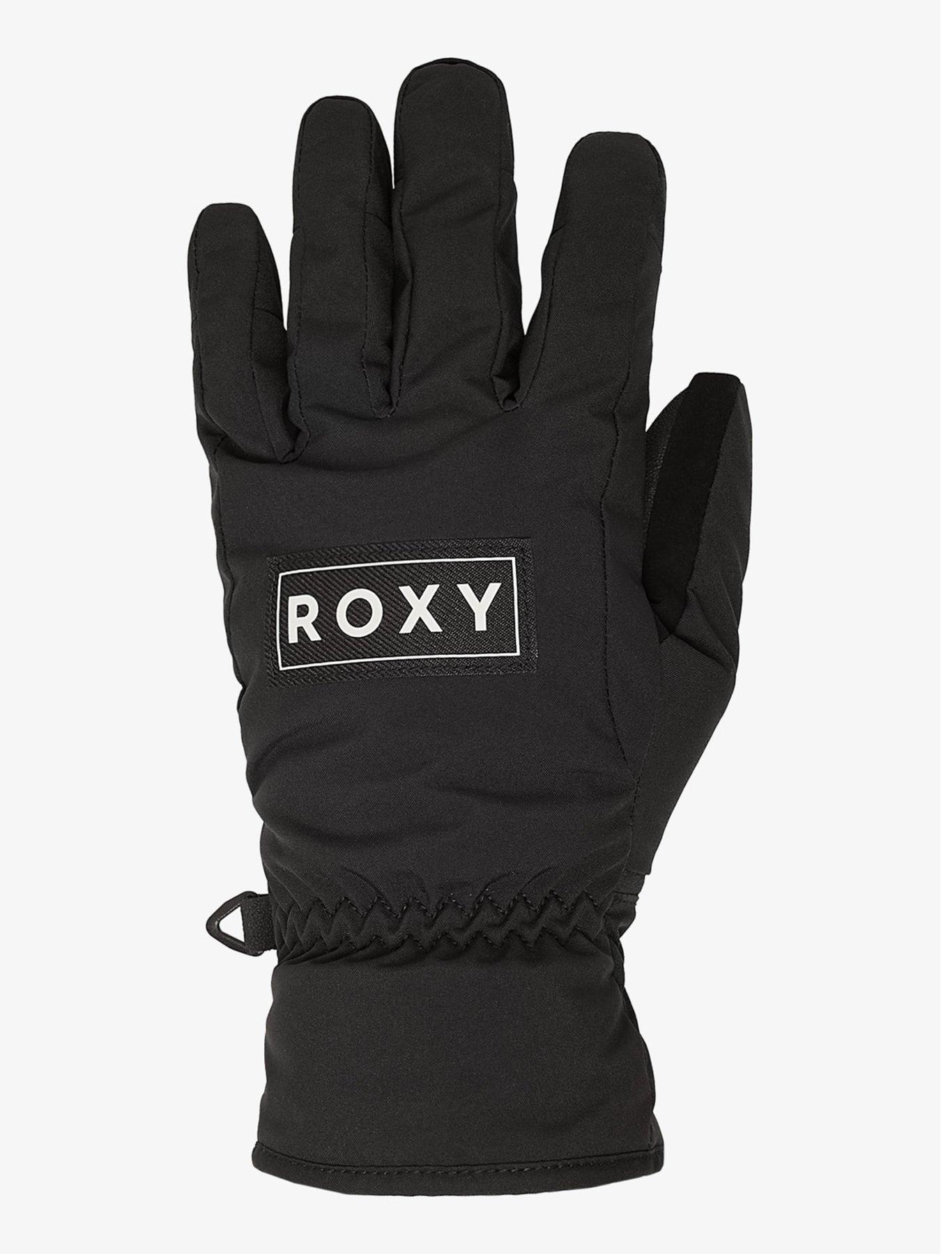 Image 3 of 5 of Roxy Womens Skiing Freshfield Gloves - Black