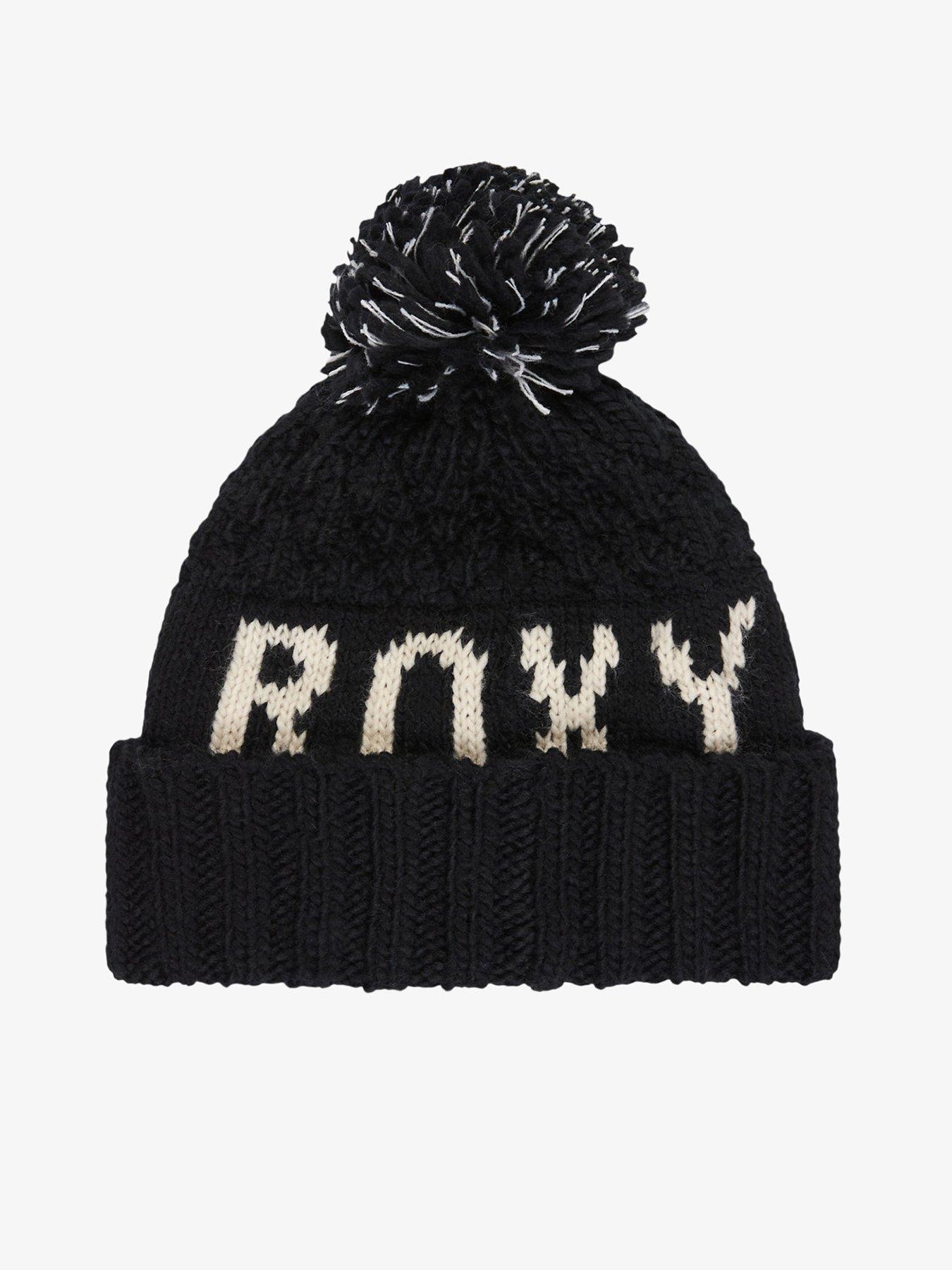 Roxy Womens Skiing Tonic Beanie Hat - Black