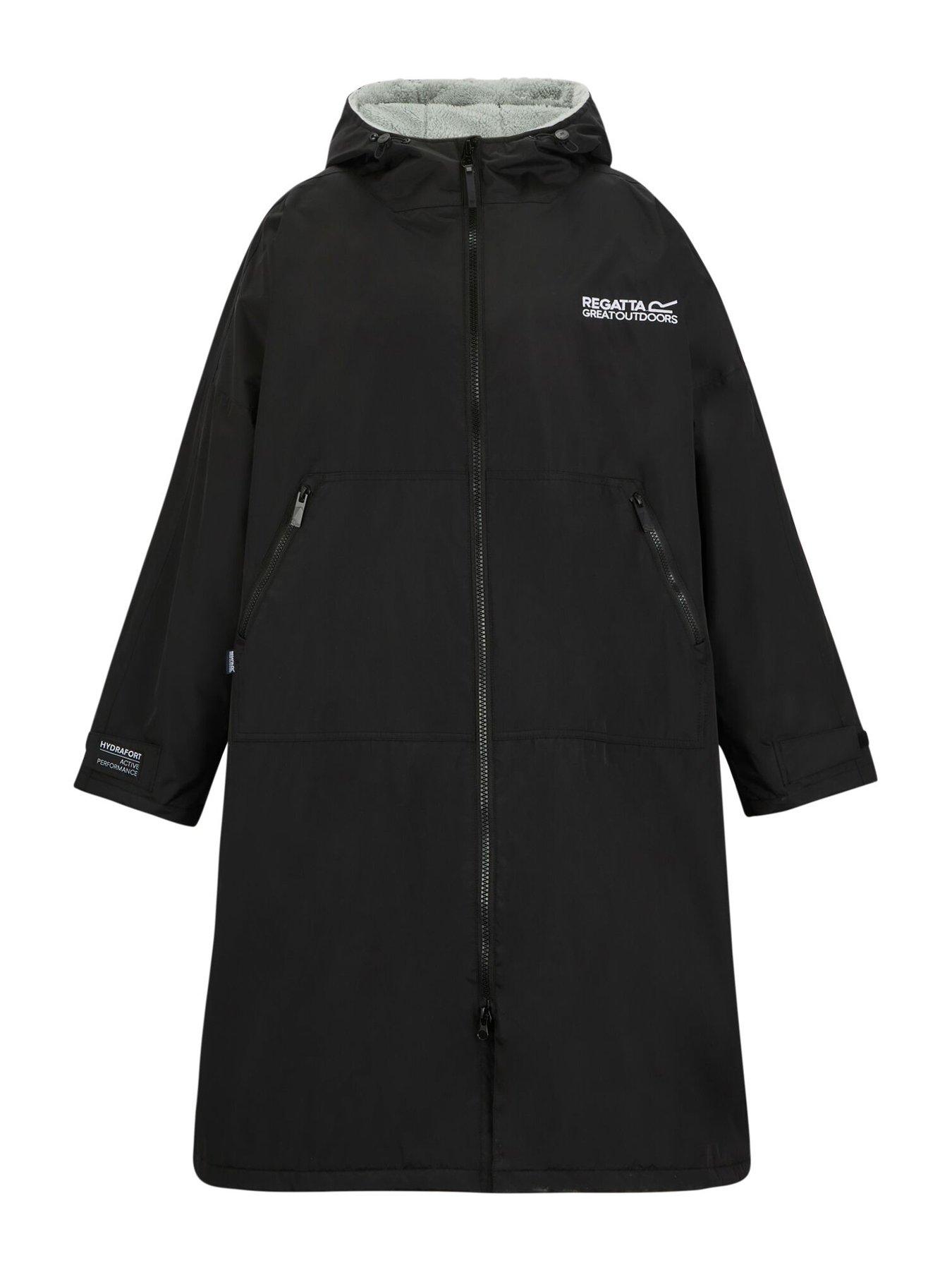 Image 7 of 7 of Regatta Adults Unisex Waterproof Changing Robe - Black