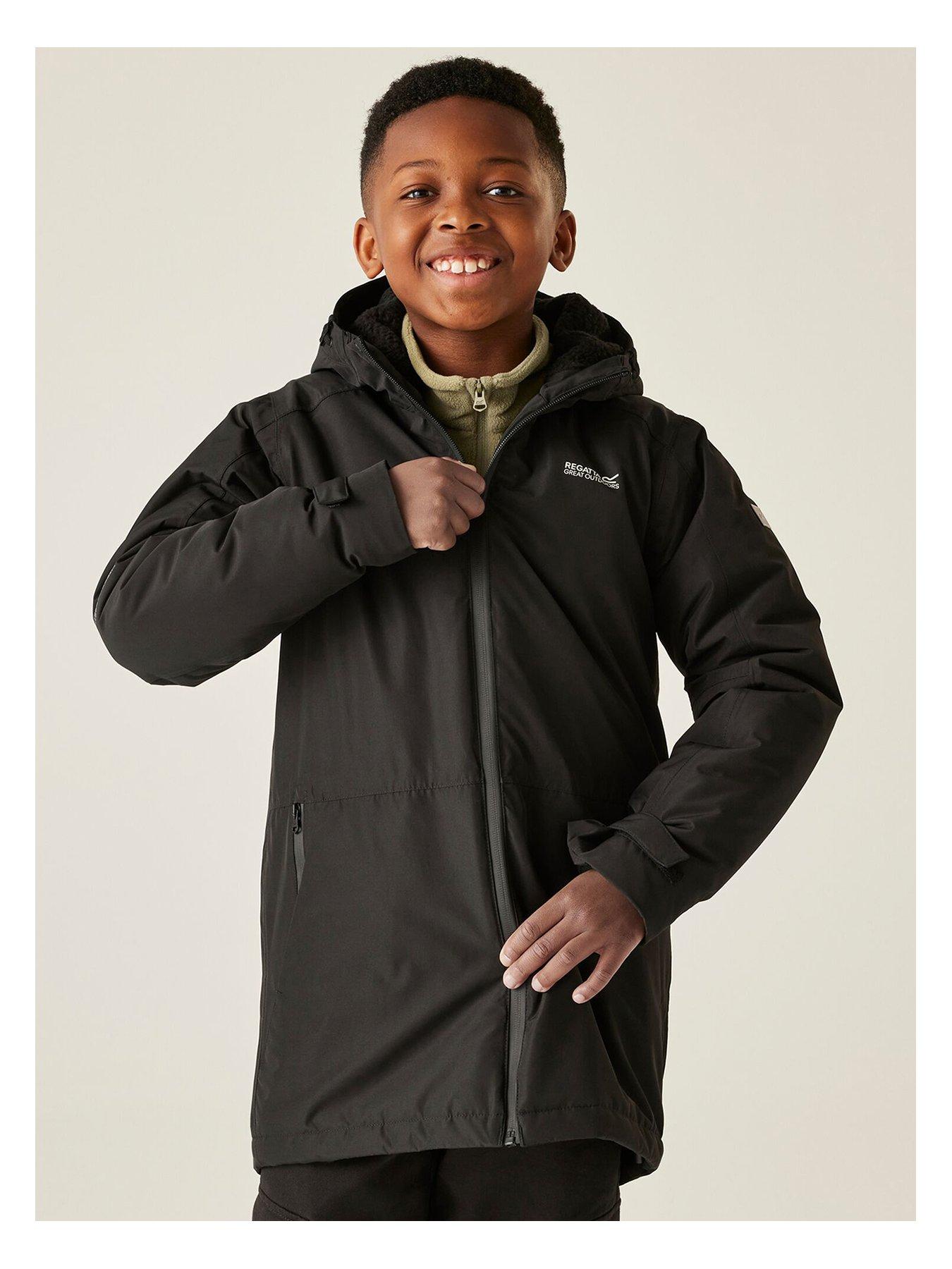 Regatta Kids Farbank Ii Waterproof Insulated Jacket - Black