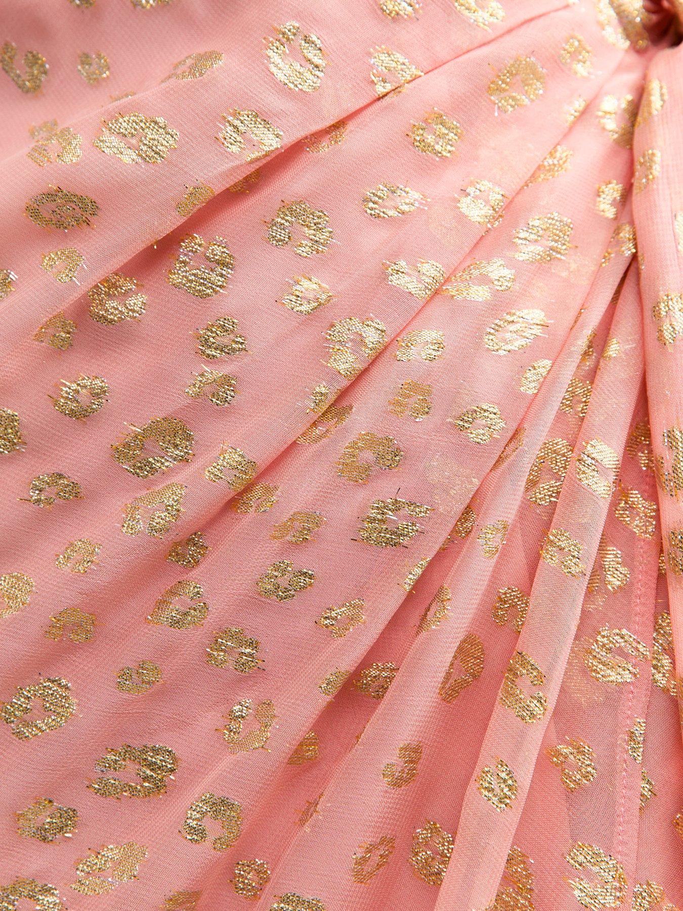 new-look-jacquard-wrap-midi-dress-pinkdetail