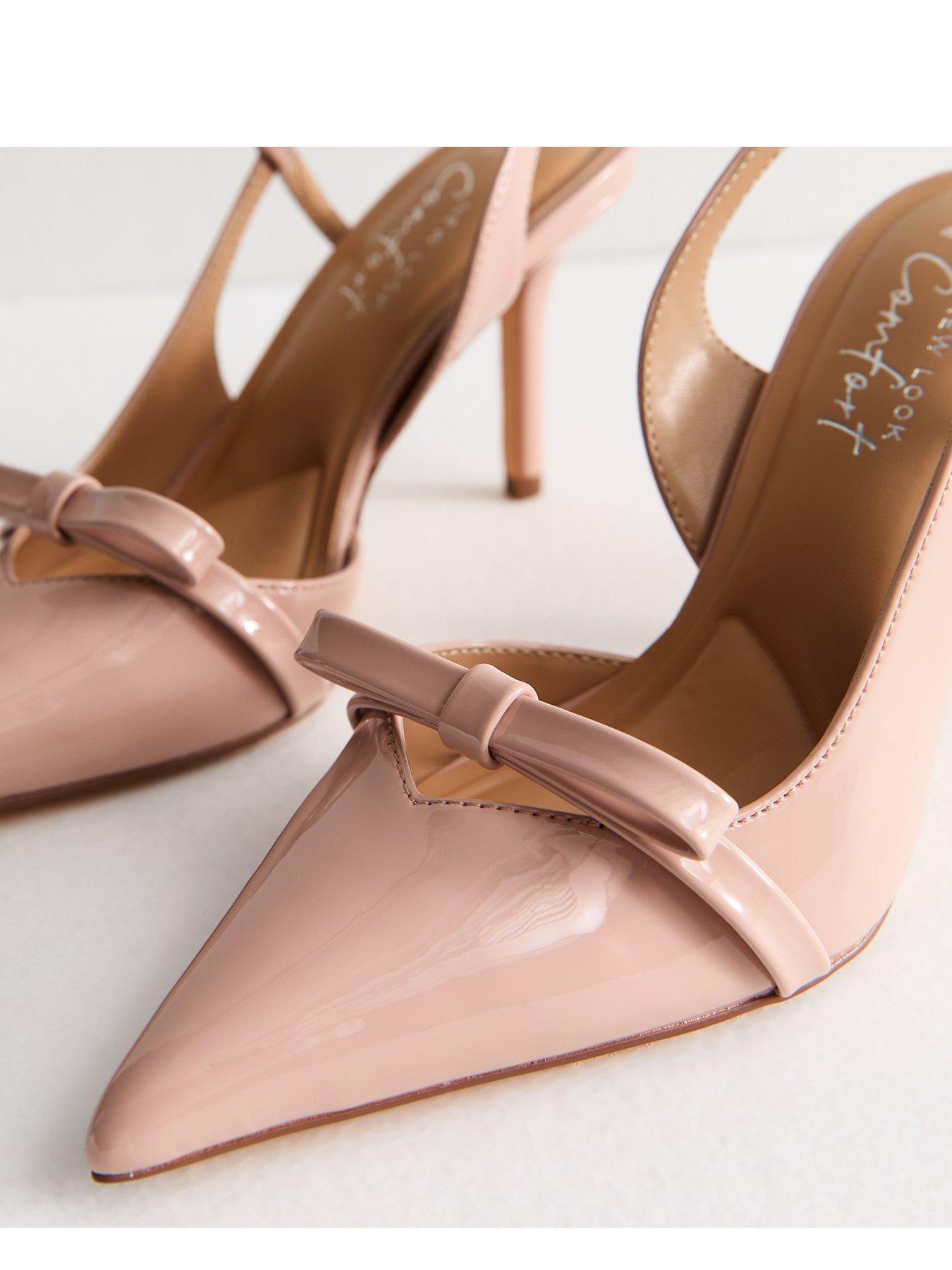 new-look-slingback-bow-court-heel-pinkoutfit