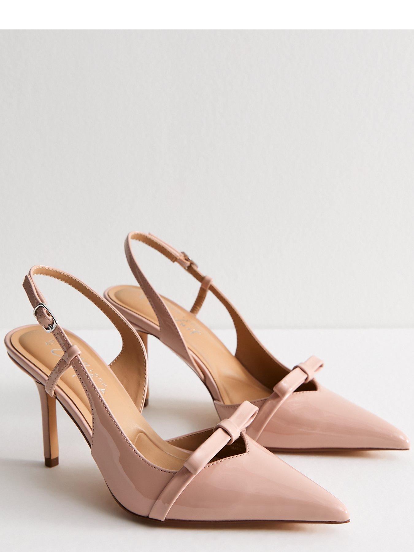 new-look-slingback-bow-court-heel-pinkdetail