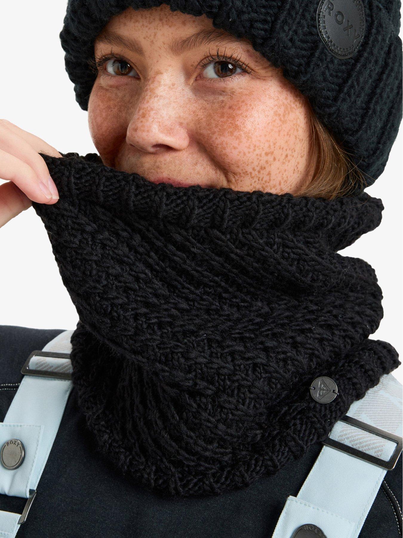 Image 2 of 3 of Roxy Womens Skiing Blizzard Snood - Black