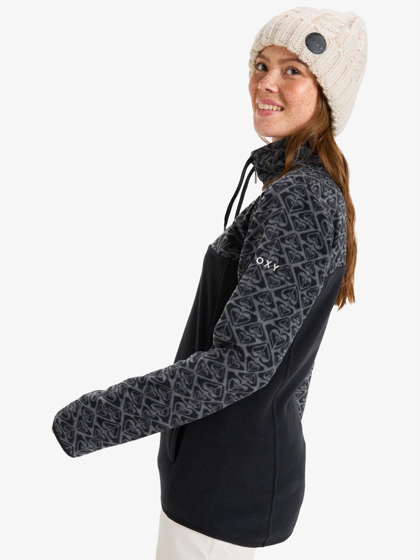roxy-womens-skiing-sayna-half-zip-fleece-blackdetail