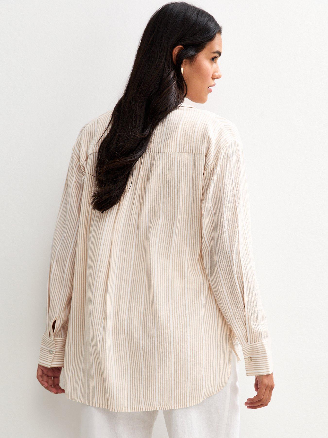new-look-pattern-striped-long-sleeve-top-brownstillFront