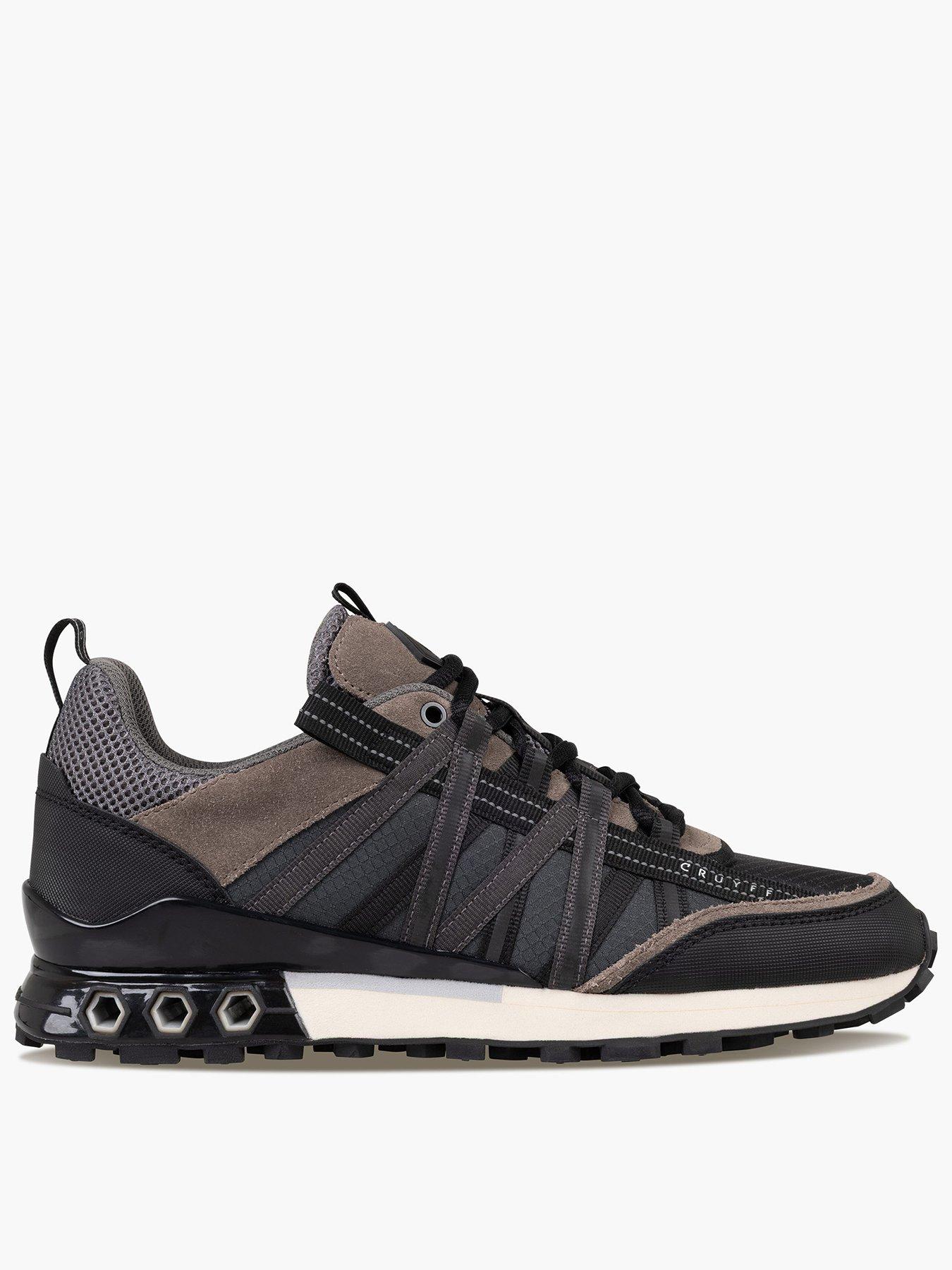 Image 1 of 7 of CRUYFF Fearia Hex Tech Trainers - Black