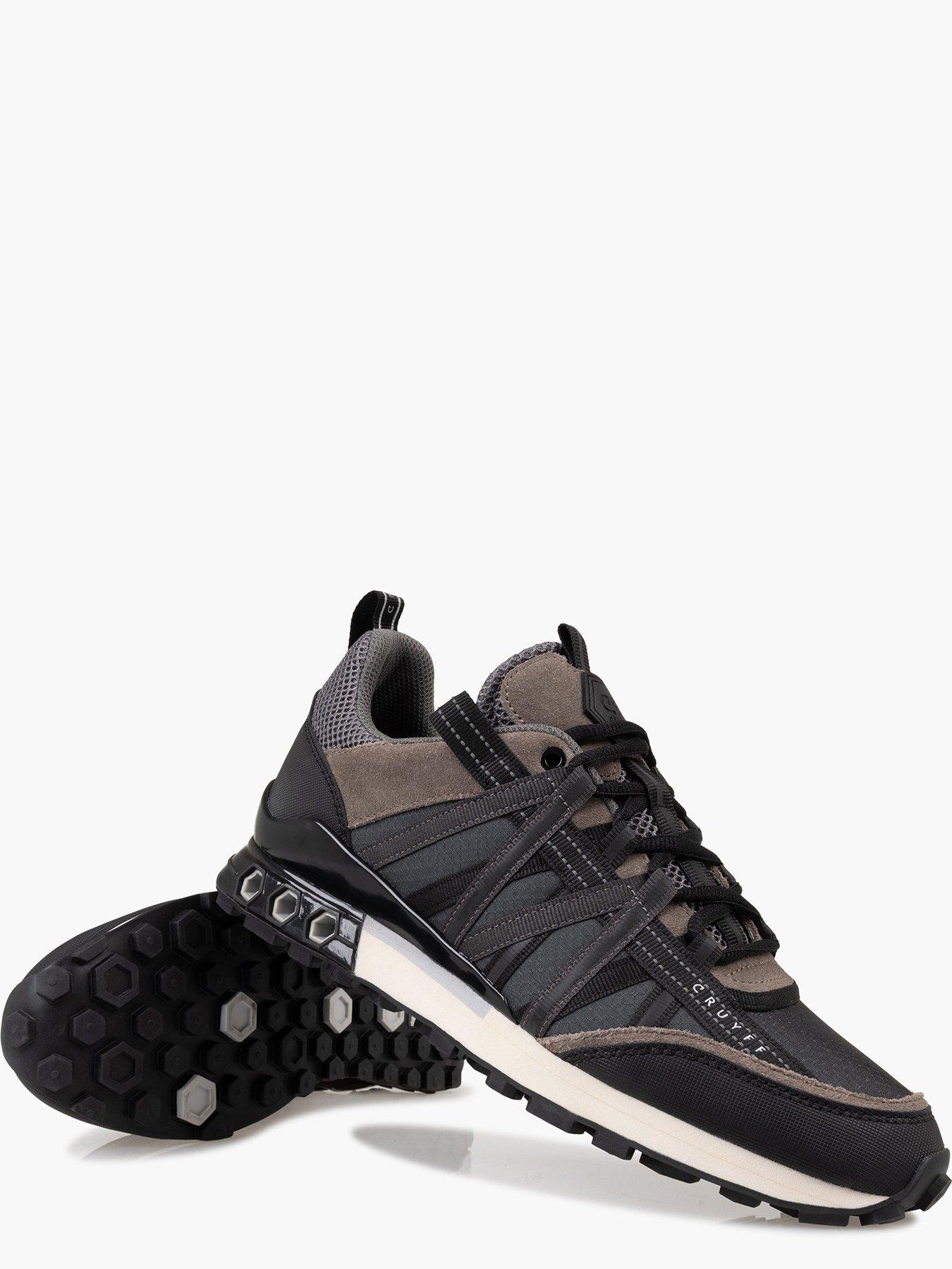 Image 4 of 7 of CRUYFF Fearia Hex Tech Trainers - Black