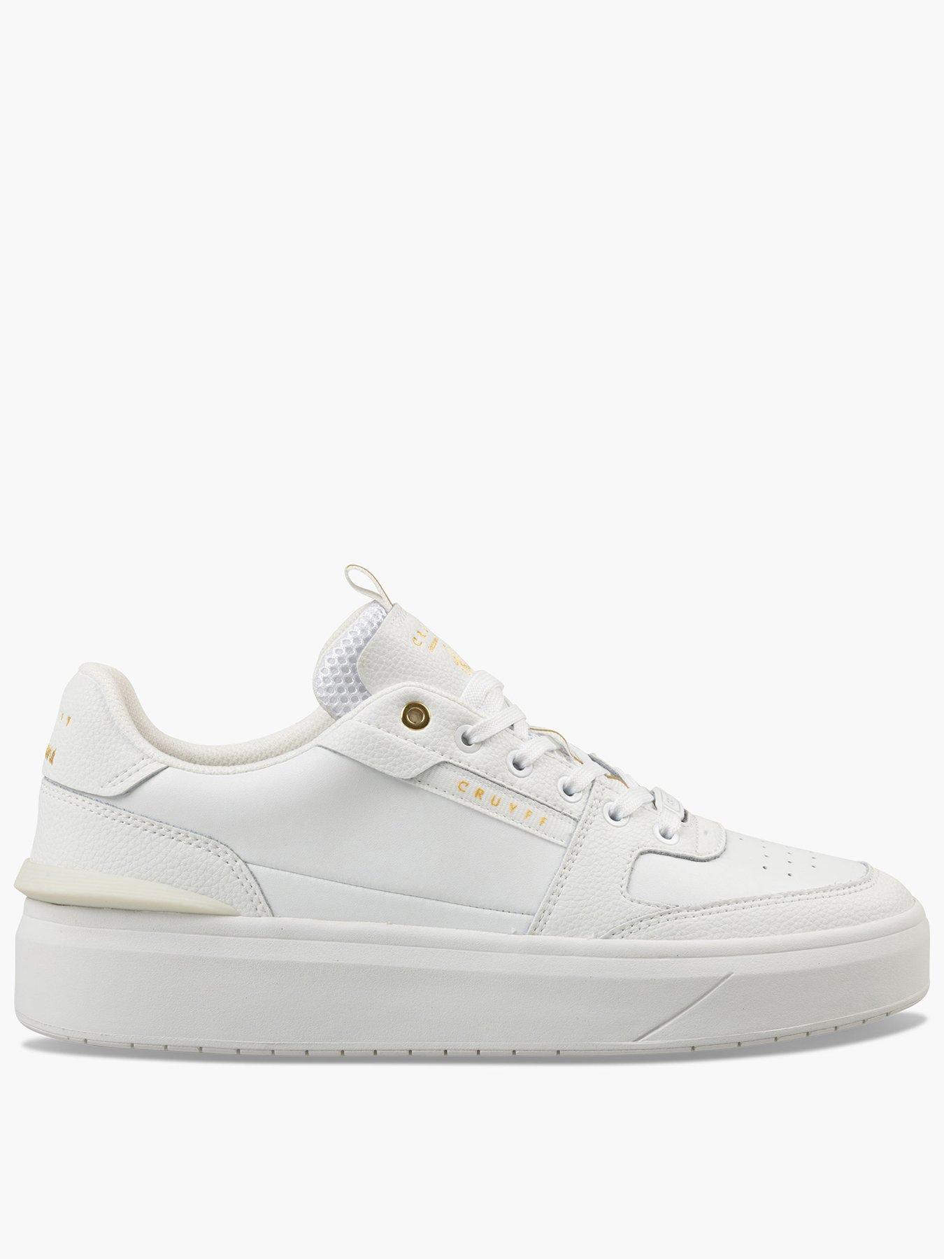 Image 1 of 7 of CRUYFF Endorsed Tennis Trainers- White