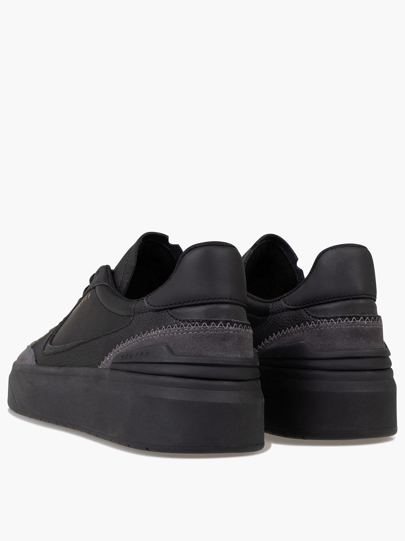 cruyff-aztec-soft-leather-and-suede-trainers--blackback