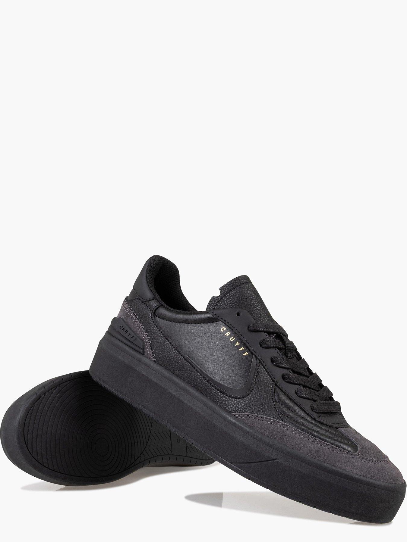 cruyff-aztec-soft-leather-and-suede-trainers--blackoutfit