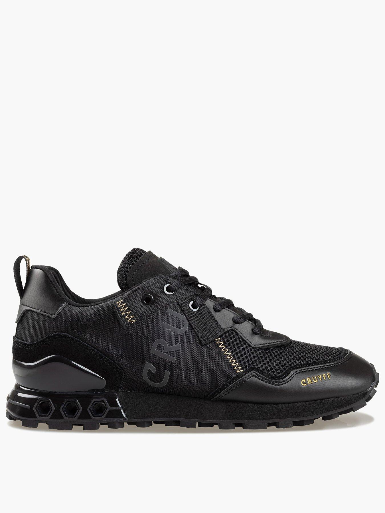 CRUYFF Superbia Hex-Tech Trainers- Black