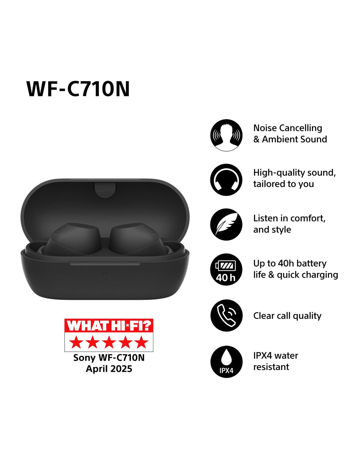 Image 2 of 7 of Sony WF-C710 Noise-Cancelling Truly Wireless Earbuds