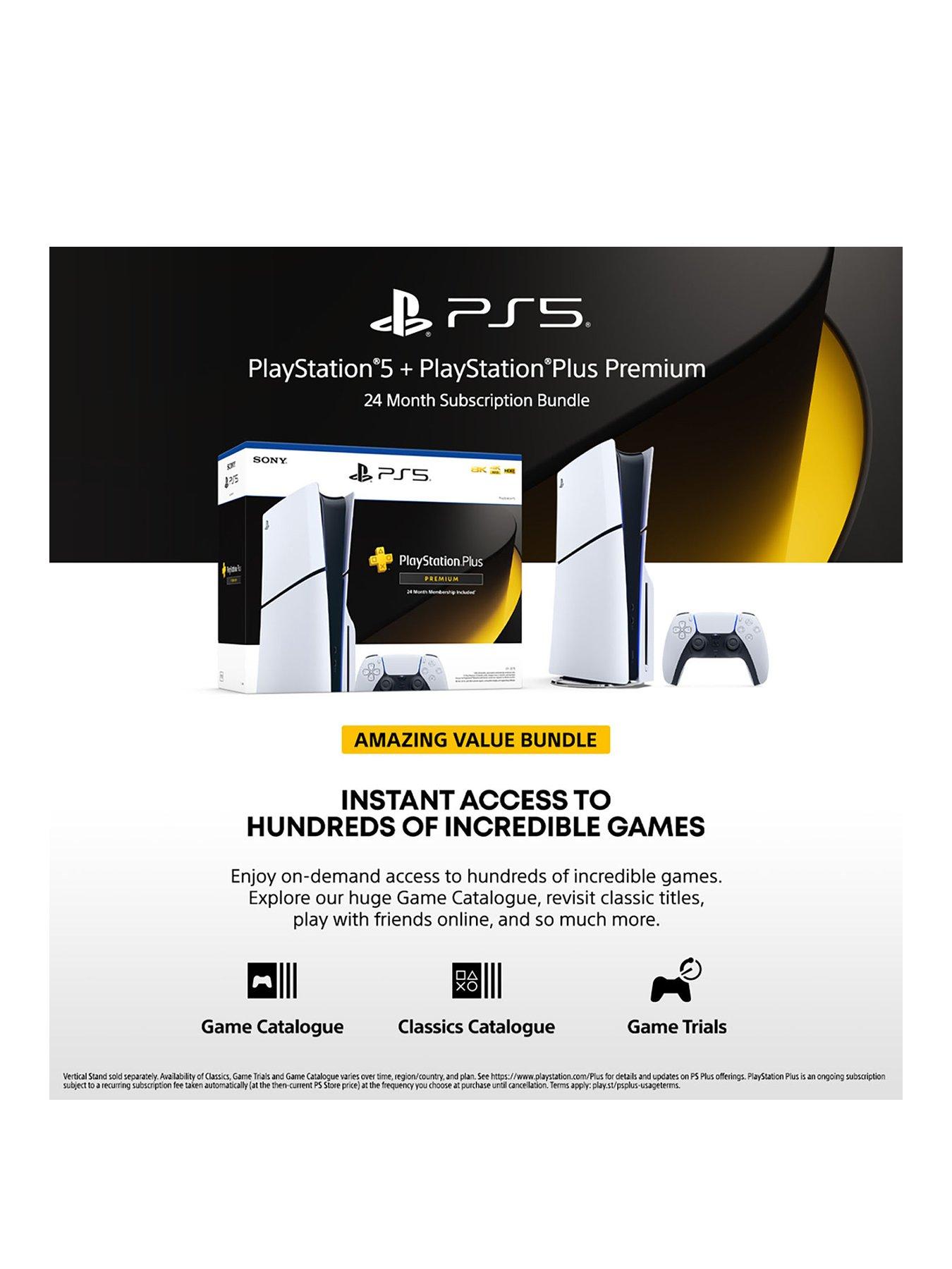 Image 2 of 8 of Playstation PlayStation&reg;5&nbsp;Disc&nbsp;Console&nbsp;&amp; PlayStation&reg;<sup>&nbsp;</sup>Plus Premium 24 Month Subscription Bundle