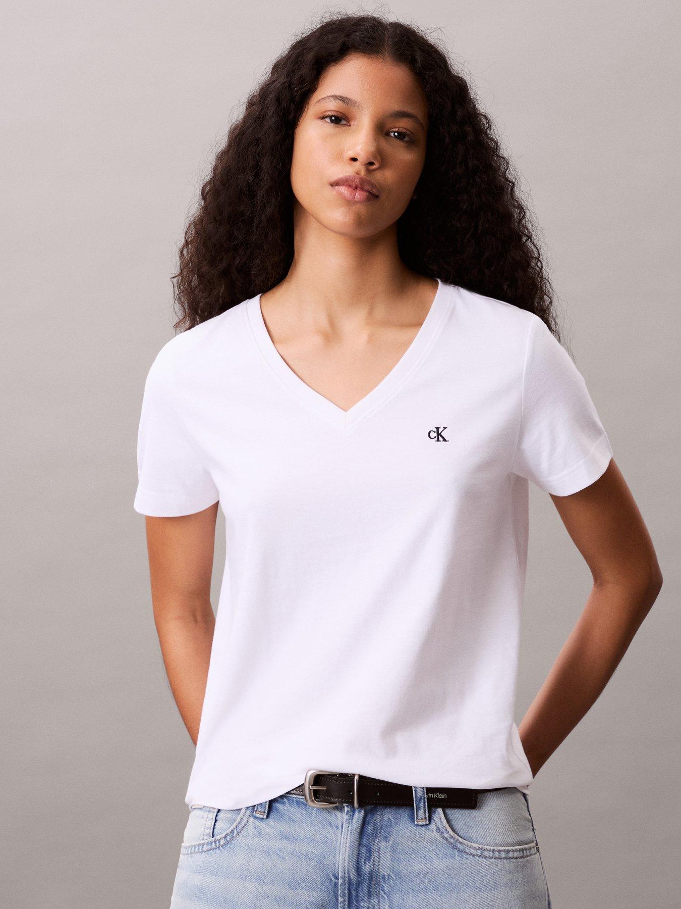 calvin-klein-jeans-archive-jersey-v-neck-t-shirt-brilliant-whitefront