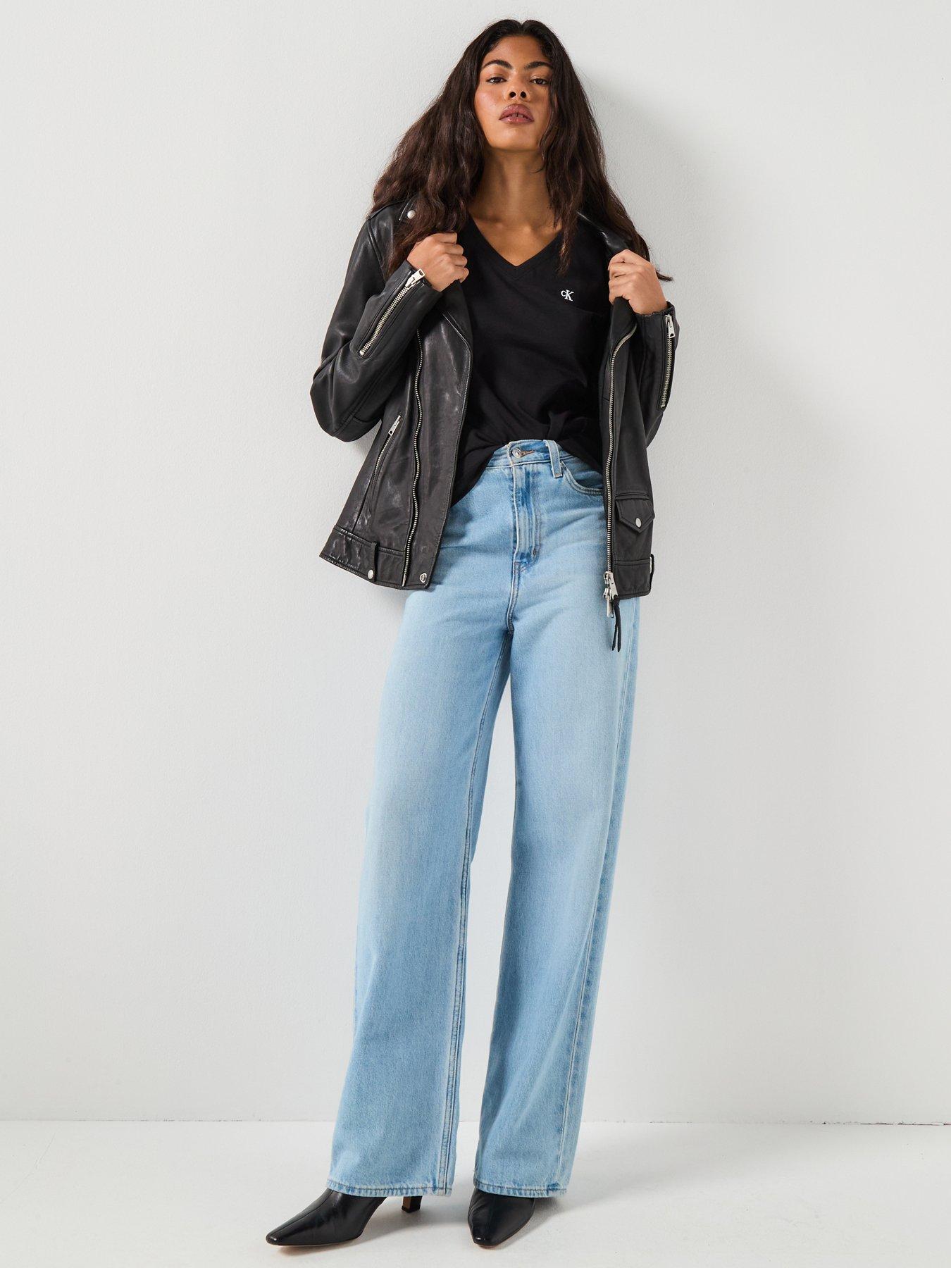 Image 3 of 5 of Calvin Klein Jeans Archive Jersey Neck T-shirt -