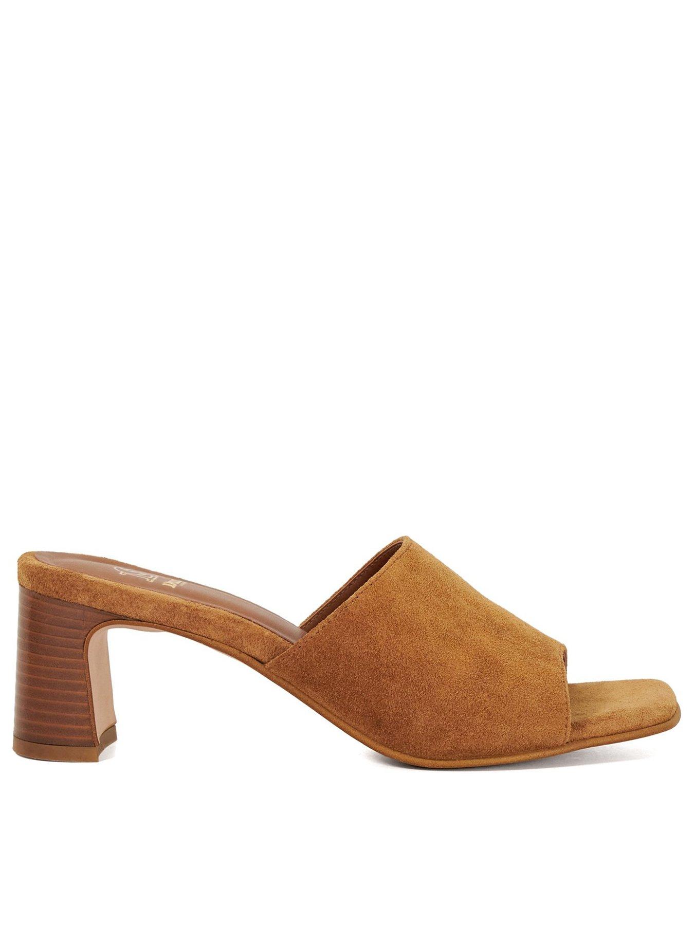 Dune London Jule Heeled Sandal - Brown