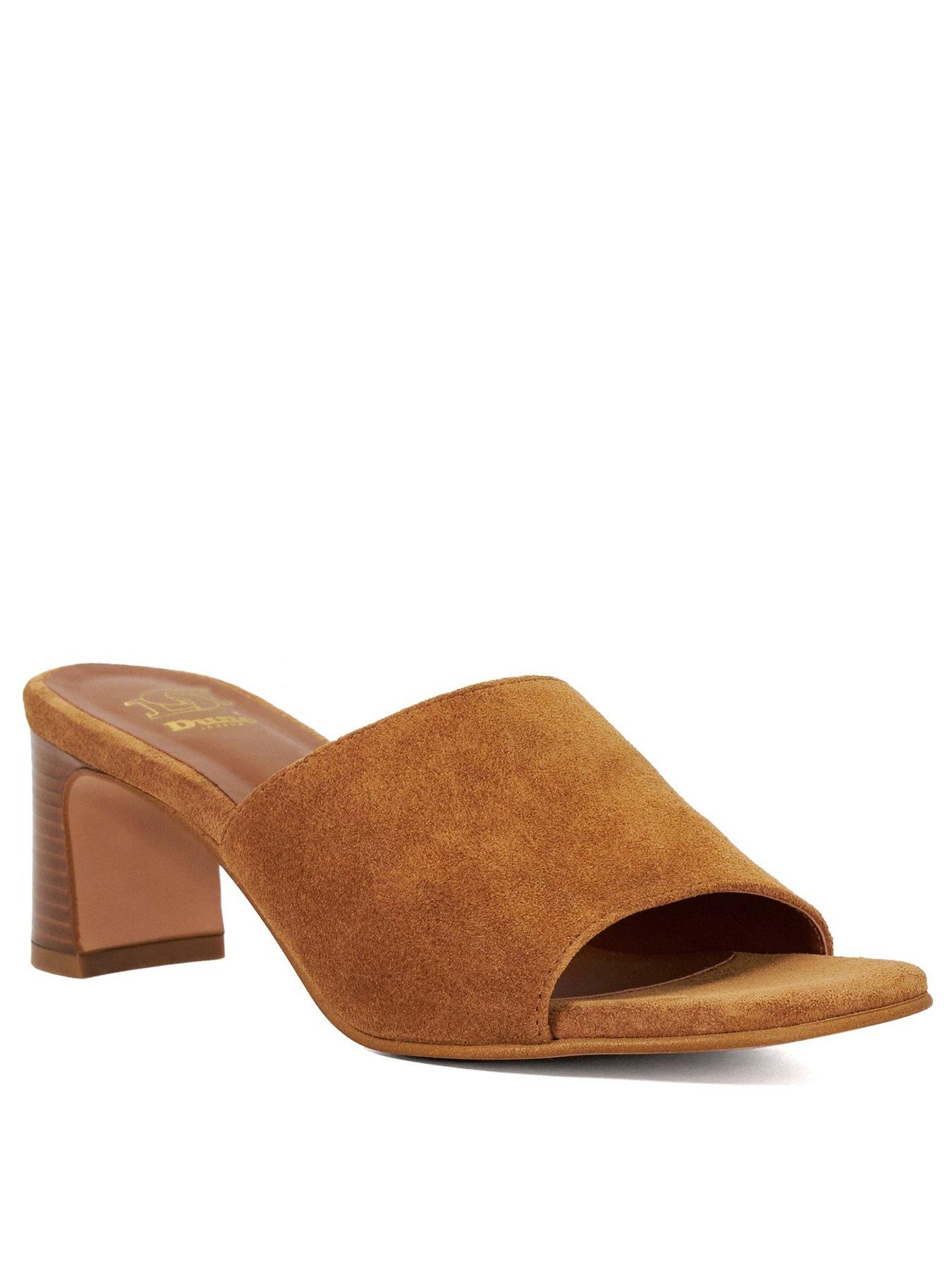 Image 2 of 4 of Dune London Jule Heeled Sandal - Brown