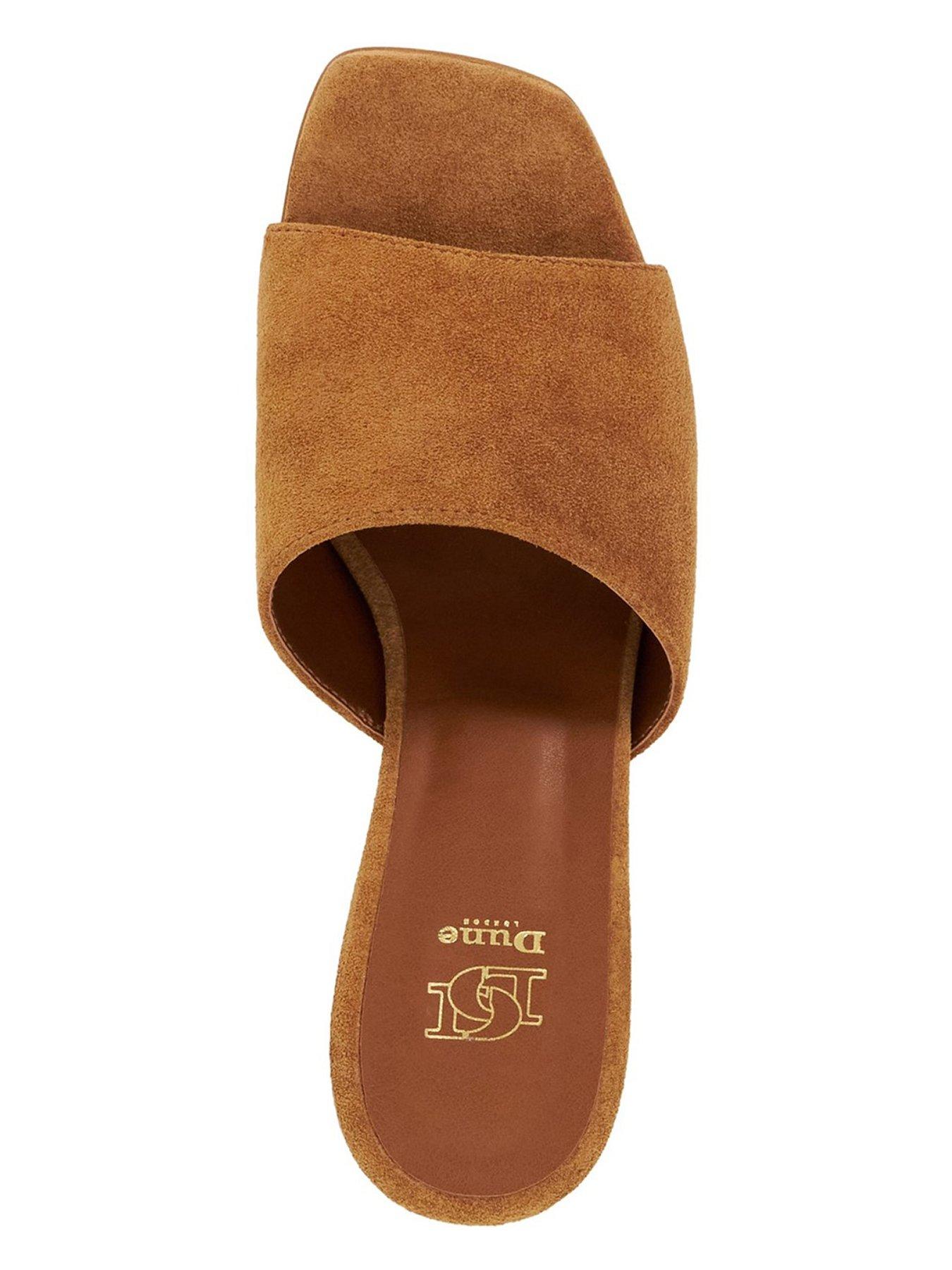 Image 4 of 4 of Dune London Jule Heeled Sandal - Brown