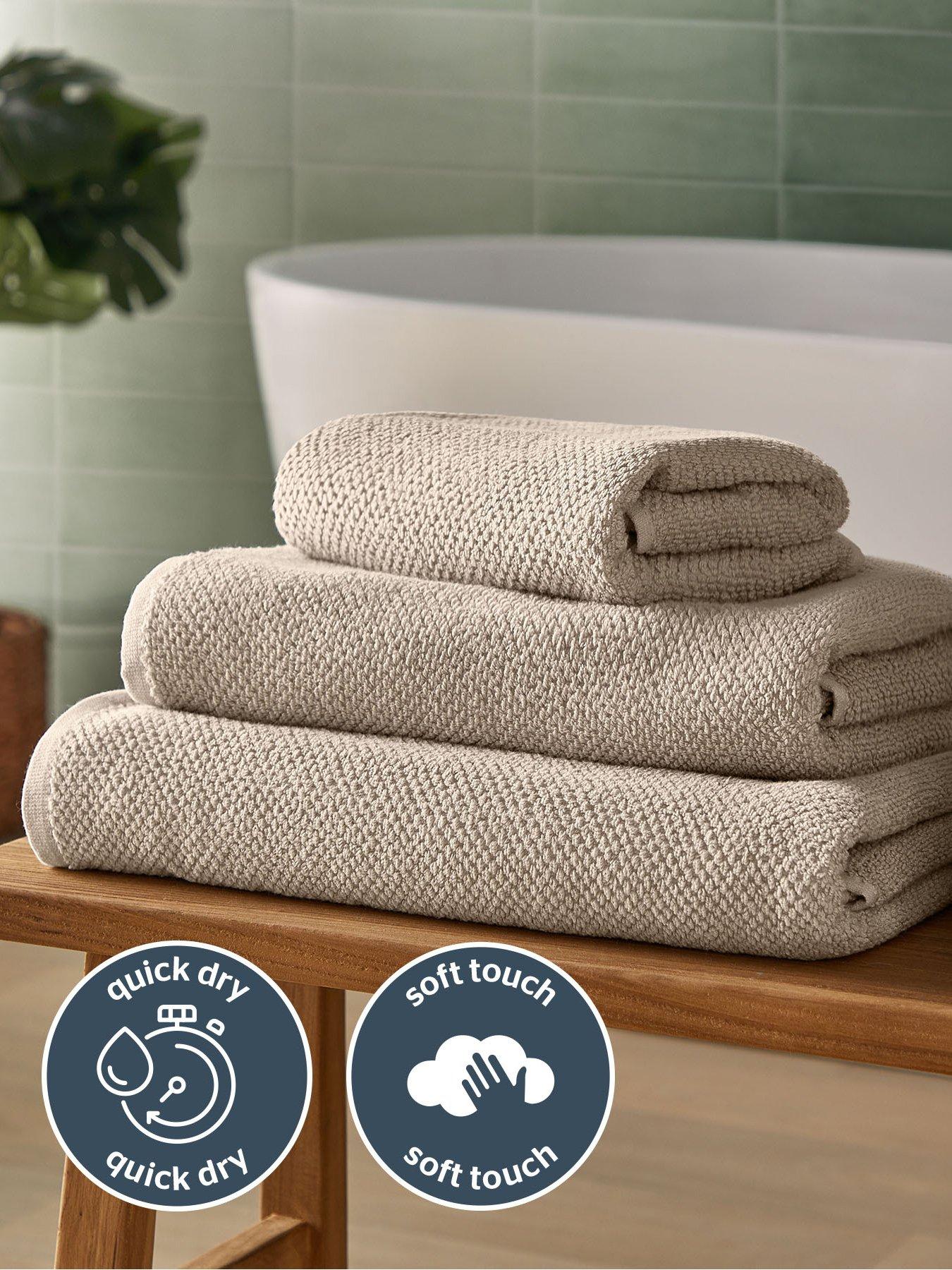 silentnight-popcorn-waffle-bath-sheet-2-packdetail