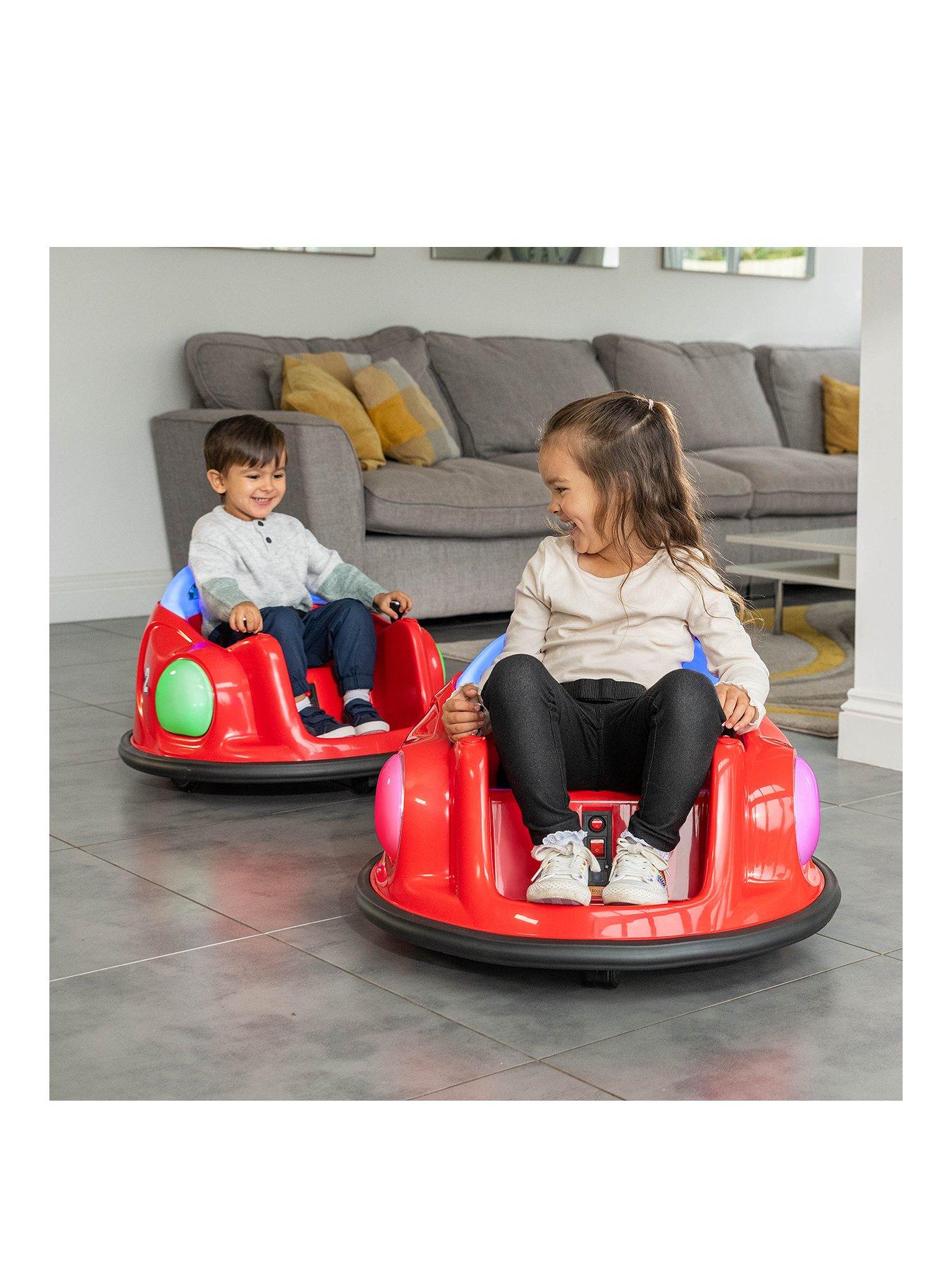 XOOTZ Kids Ride On Electric Bumper Car With 360 Rotation Spin
