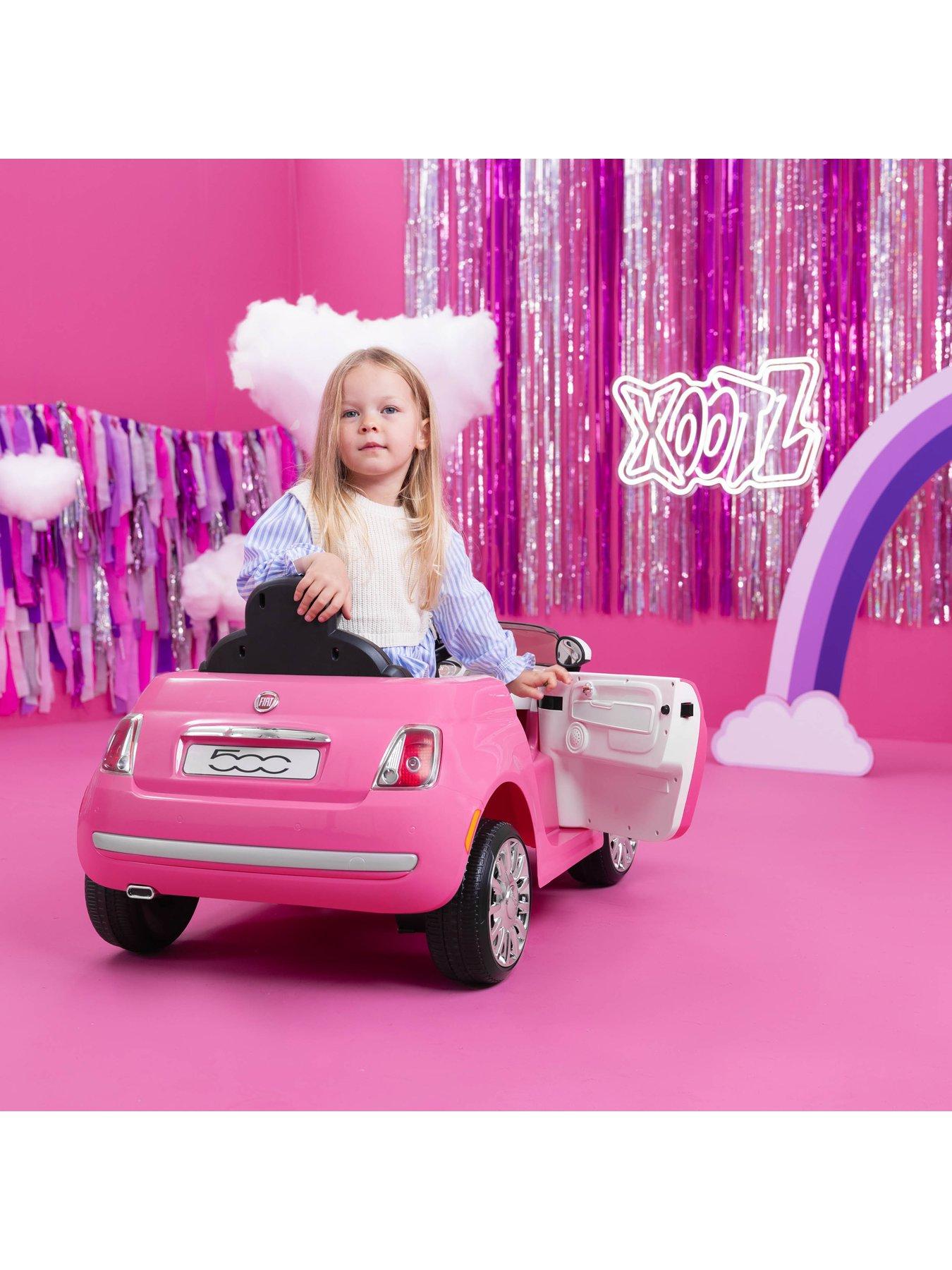 Image 2 of 7 of XOOTZ Fiat 500 Ride-on Pink