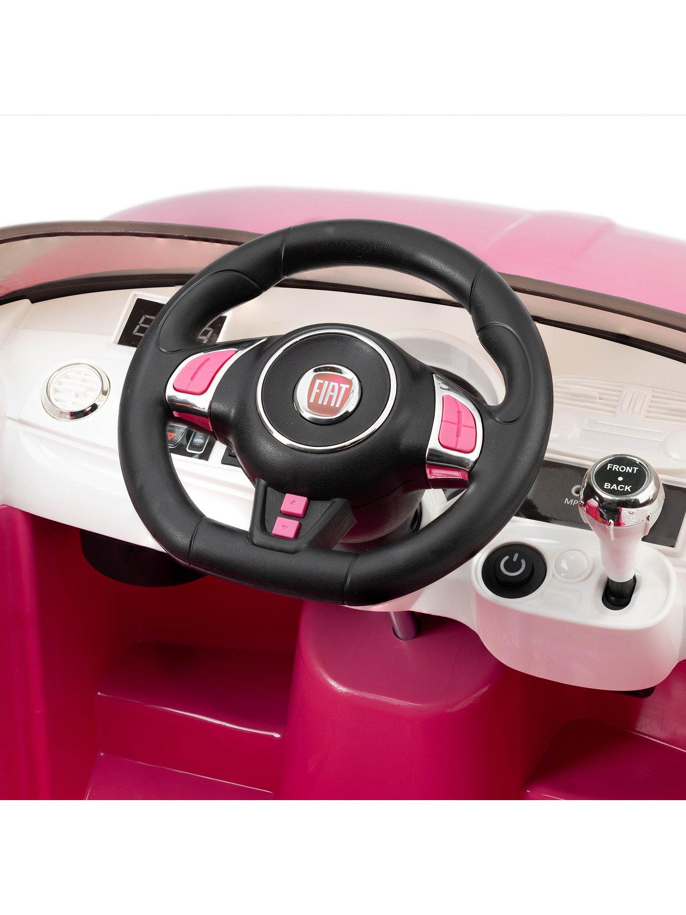 Image 3 of 7 of XOOTZ Fiat 500 Ride-on Pink