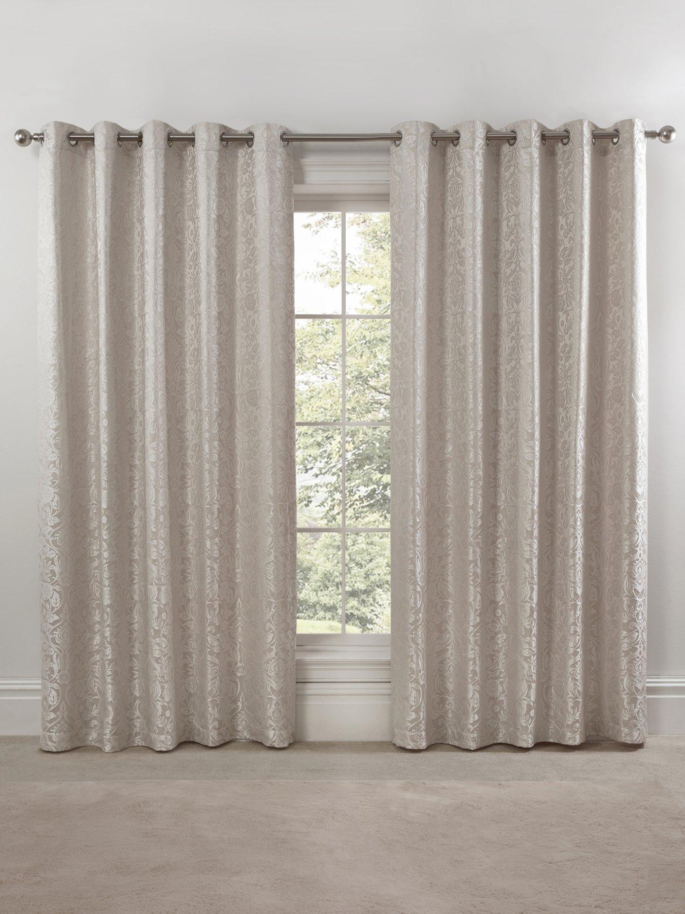 the-very-collection-nbspfloral-lined-eyelet-curtainsnbspoutfit
