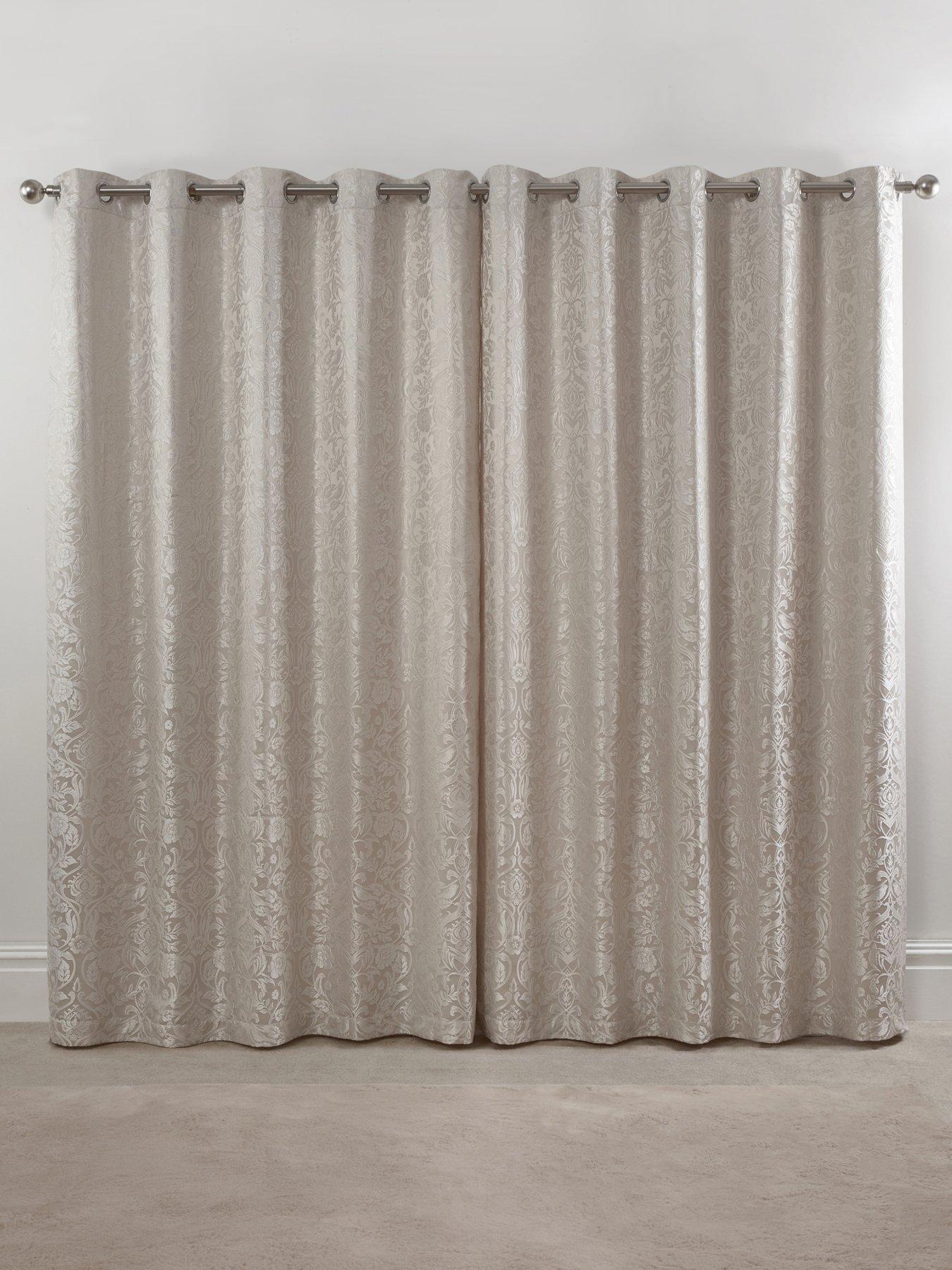 the-very-collection-nbspfloral-lined-eyelet-curtainsnbspdetail