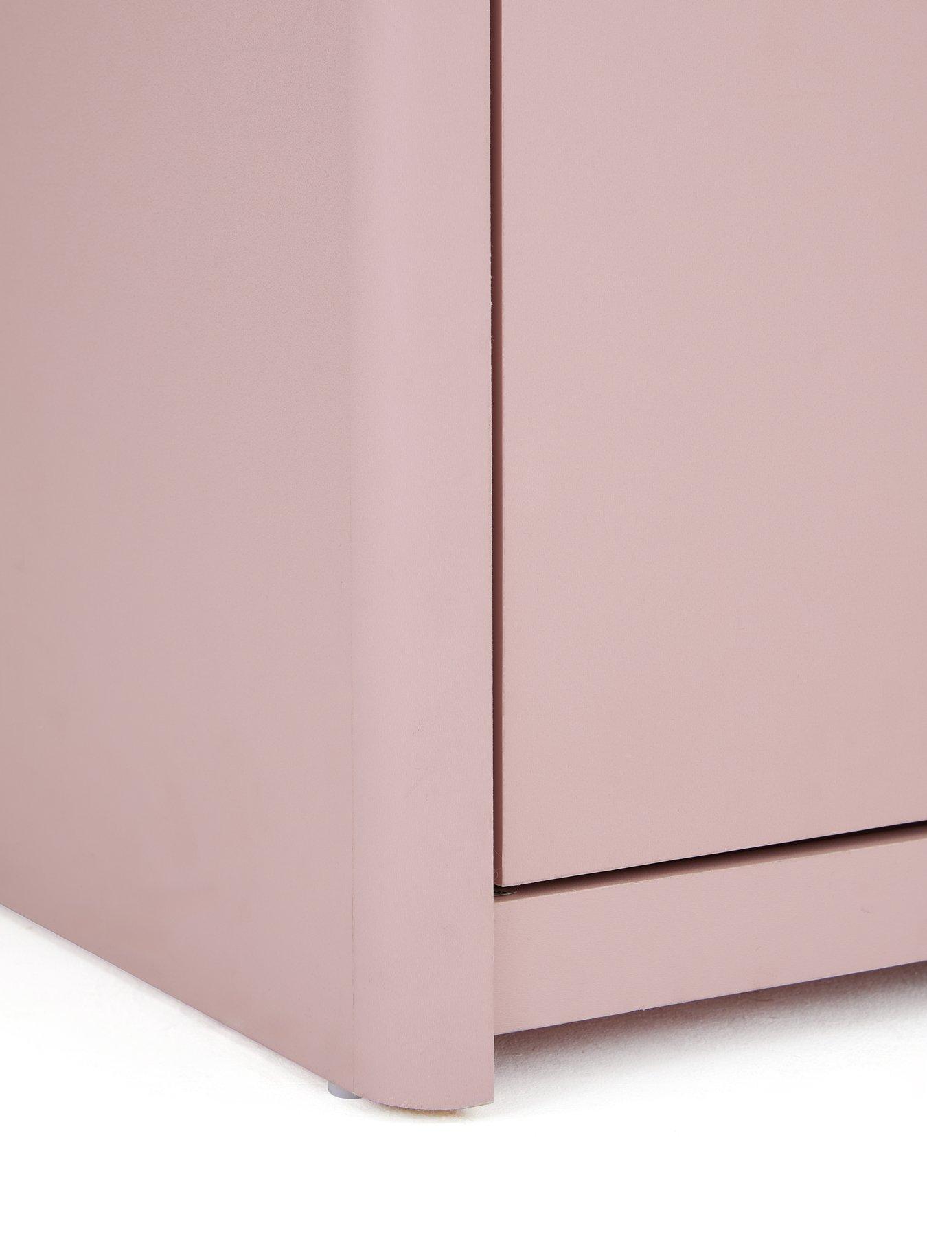 very-home-aspen-3-piece-package-3-door-2-drawer-wardrobe-4-2-chest-and-bedside-table-pinkdetail